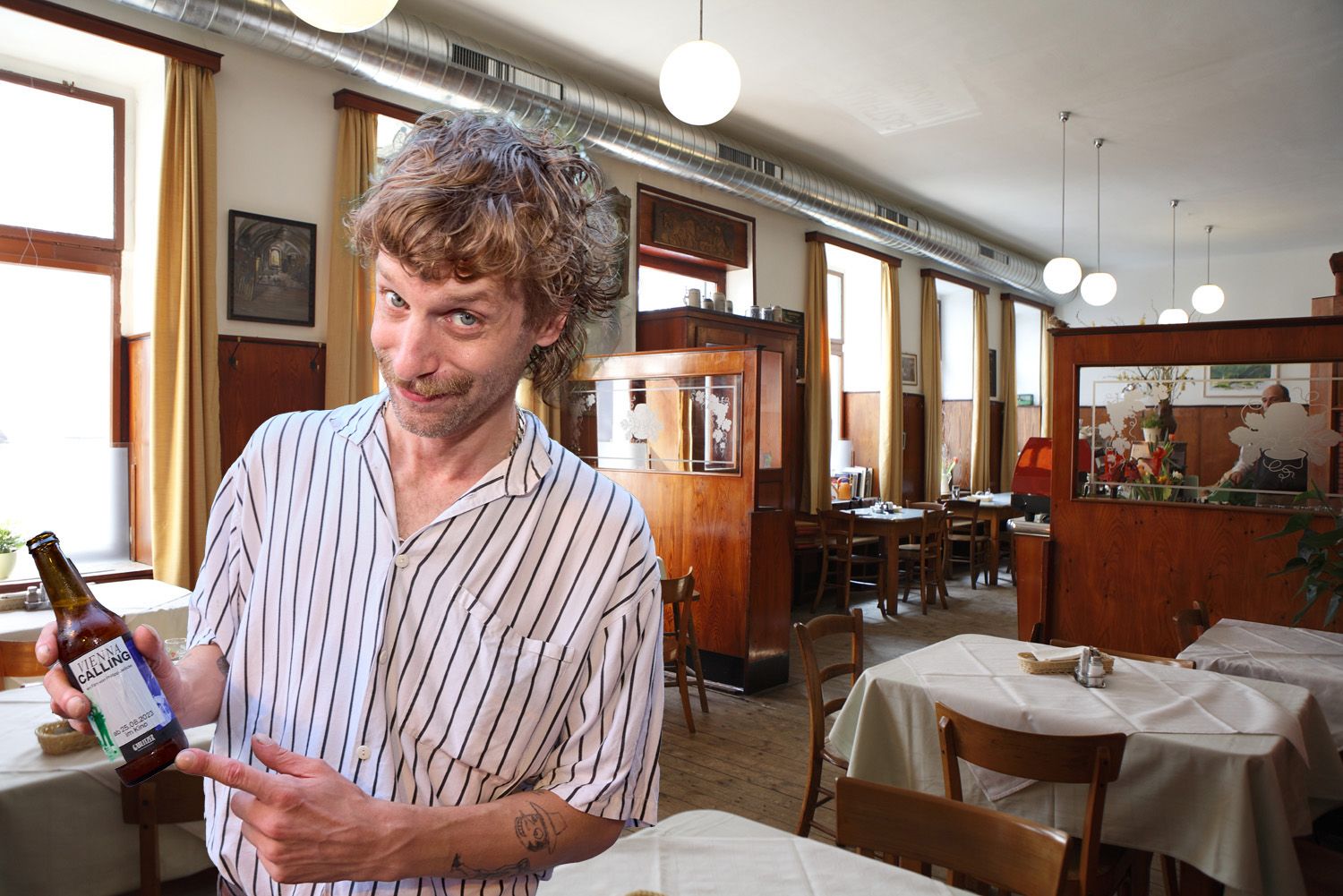 Austropop-Star Voodoo Jürgens setzte sich für den Erhalt des Meidlinger Kult-Wirtshauses ein – nun lebt es als 