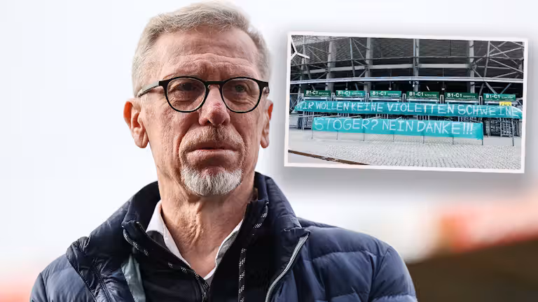Peter Stöger wurde bereits als Trainer von Ferencvaros Budapest angefeindet.