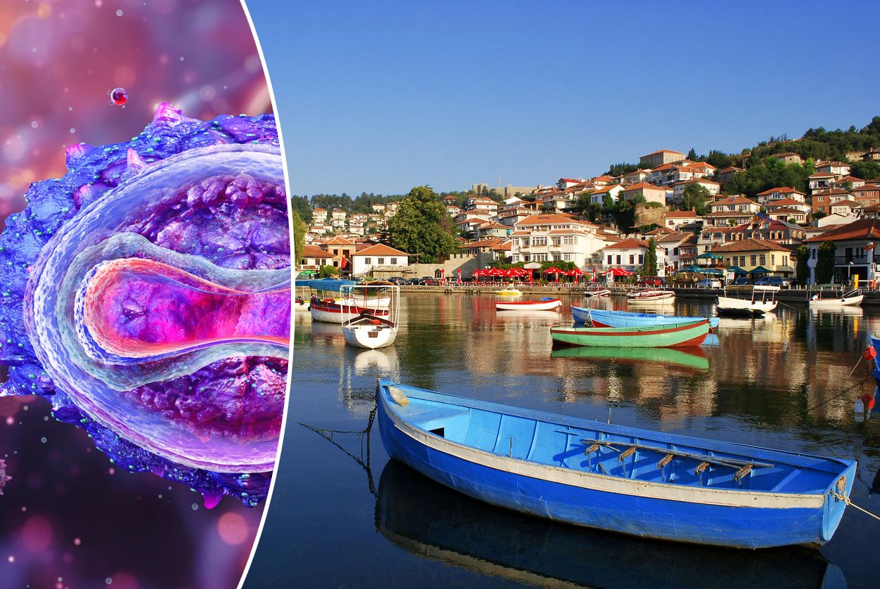 In Nordmazedonien wurden zum ersten Mal überhaupt Mpox-Fälle gemeldet.