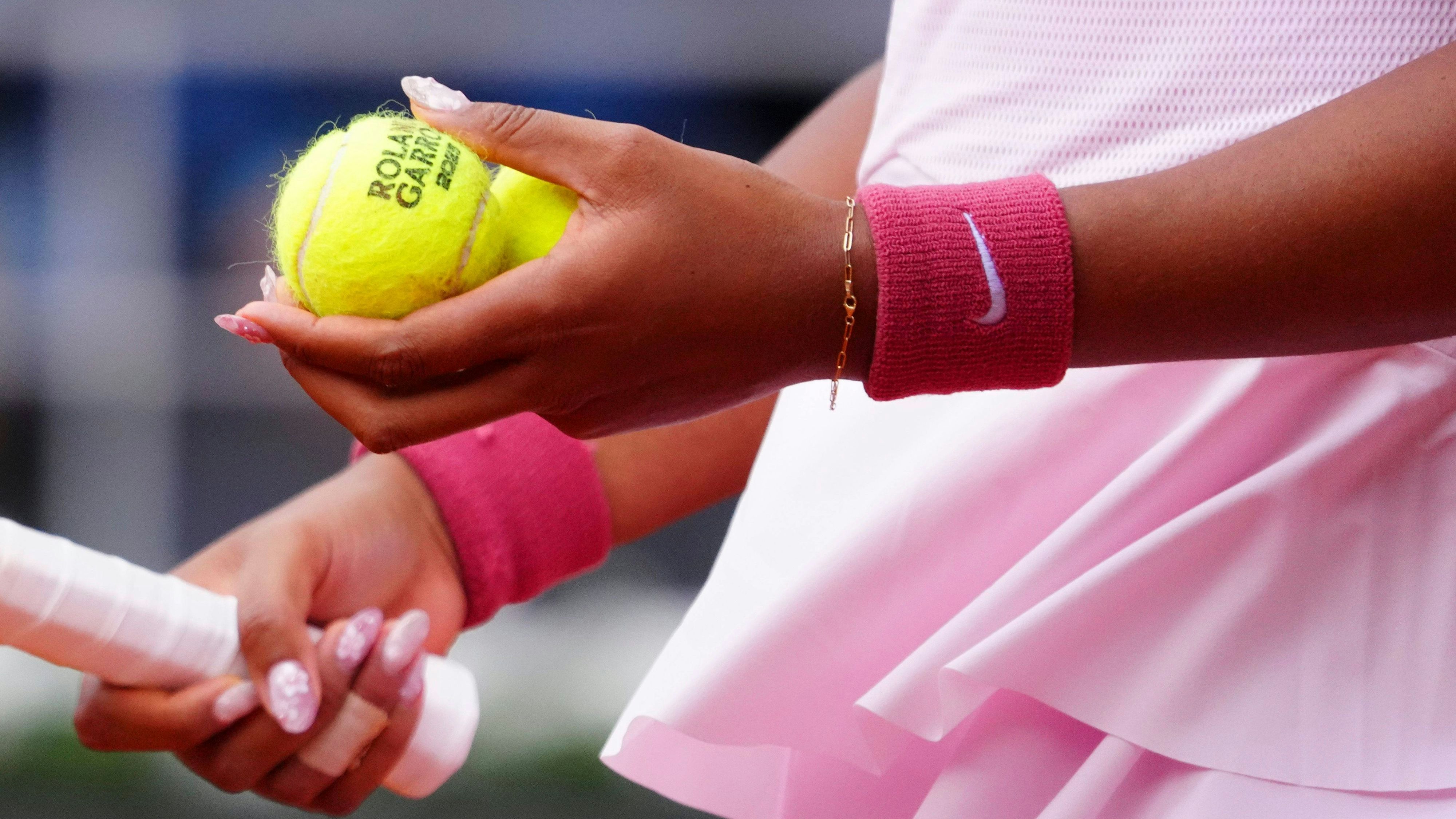 Die Nägel von Naomi Osaka.