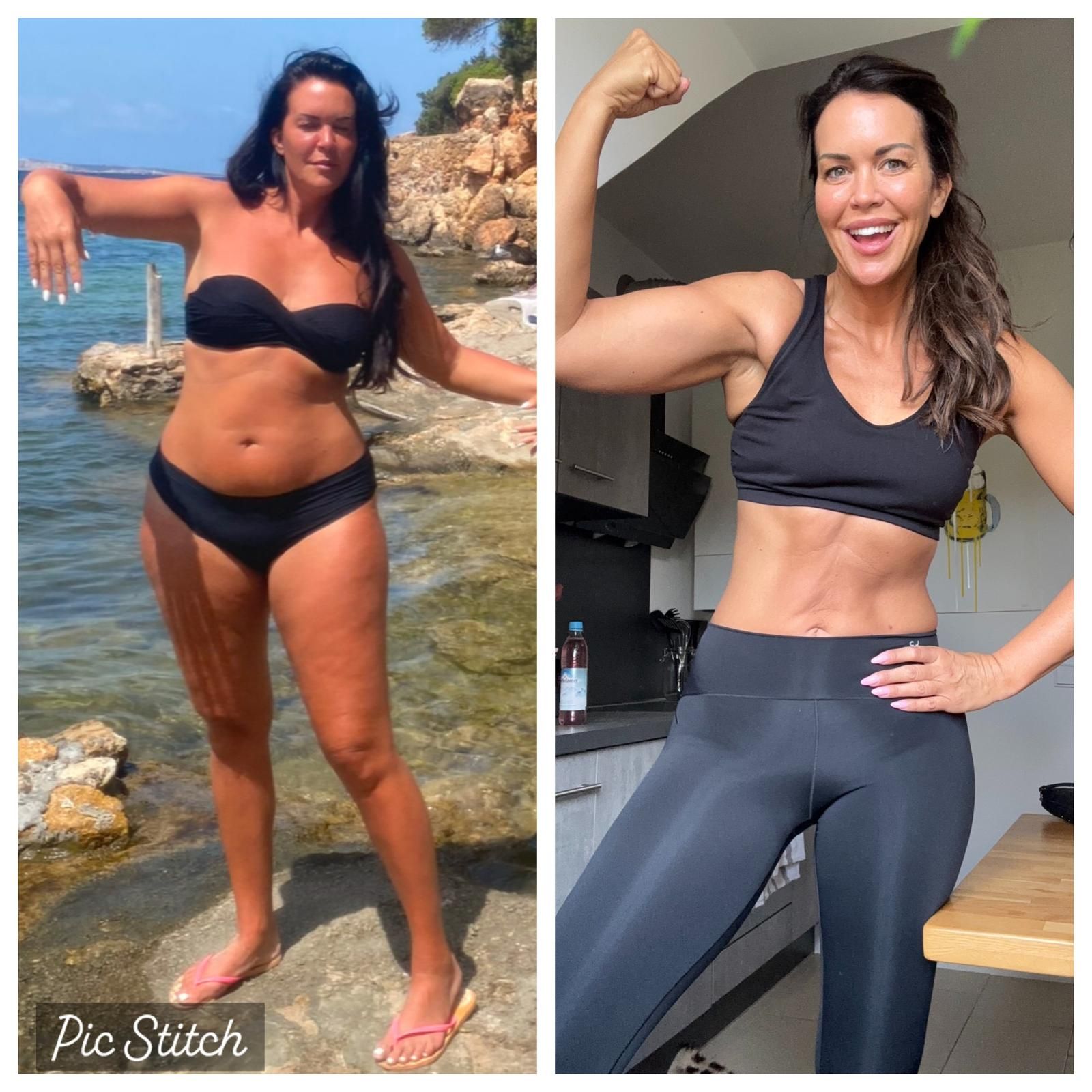 Überwindung, Verzicht und Sport haben Martina Reuter eine neuen Body beschert. 