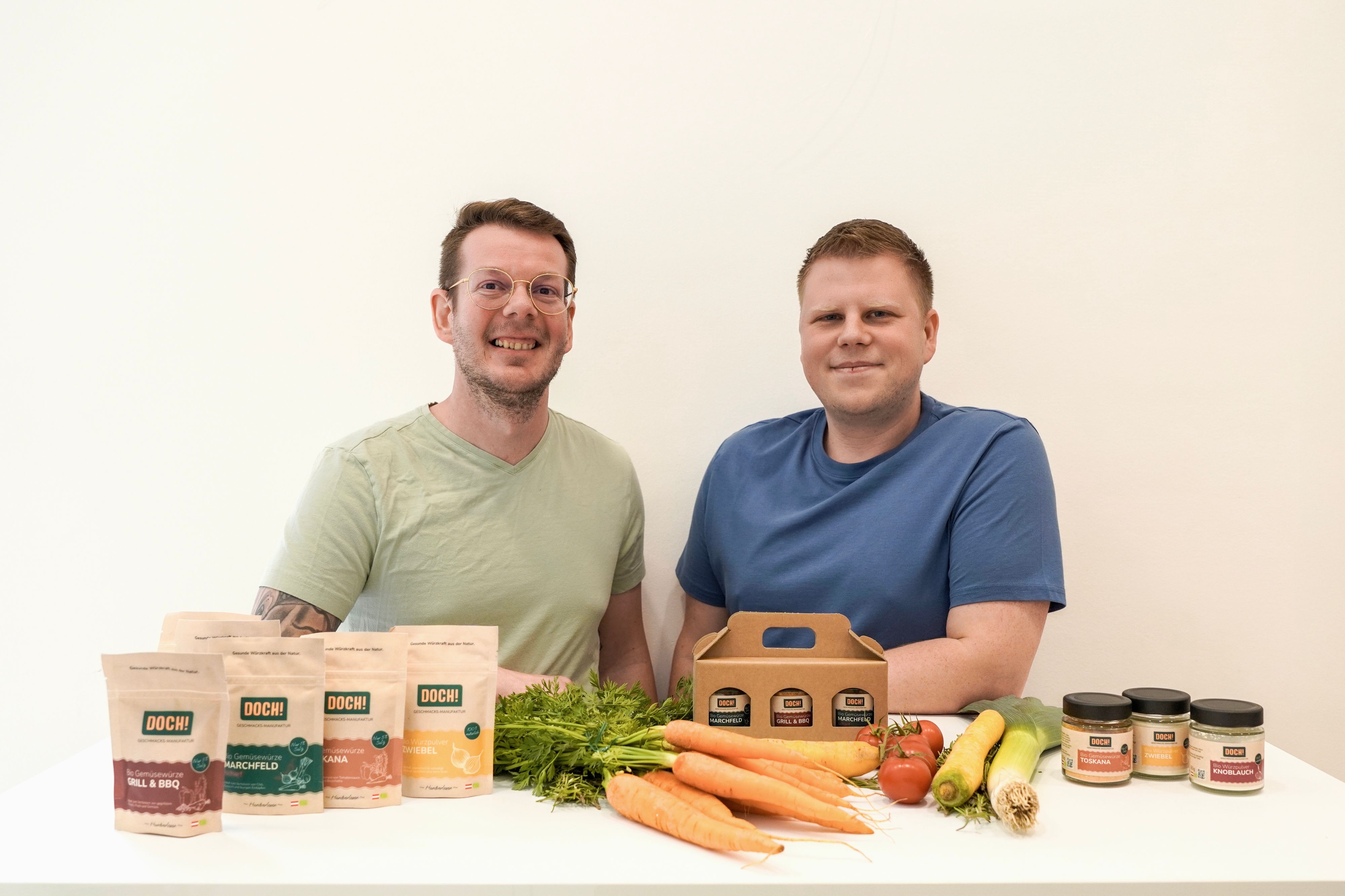 Christoph und Dominik Salomon (Bild) sind die Gründer der DOCH! Geschmacksmanufaktur.