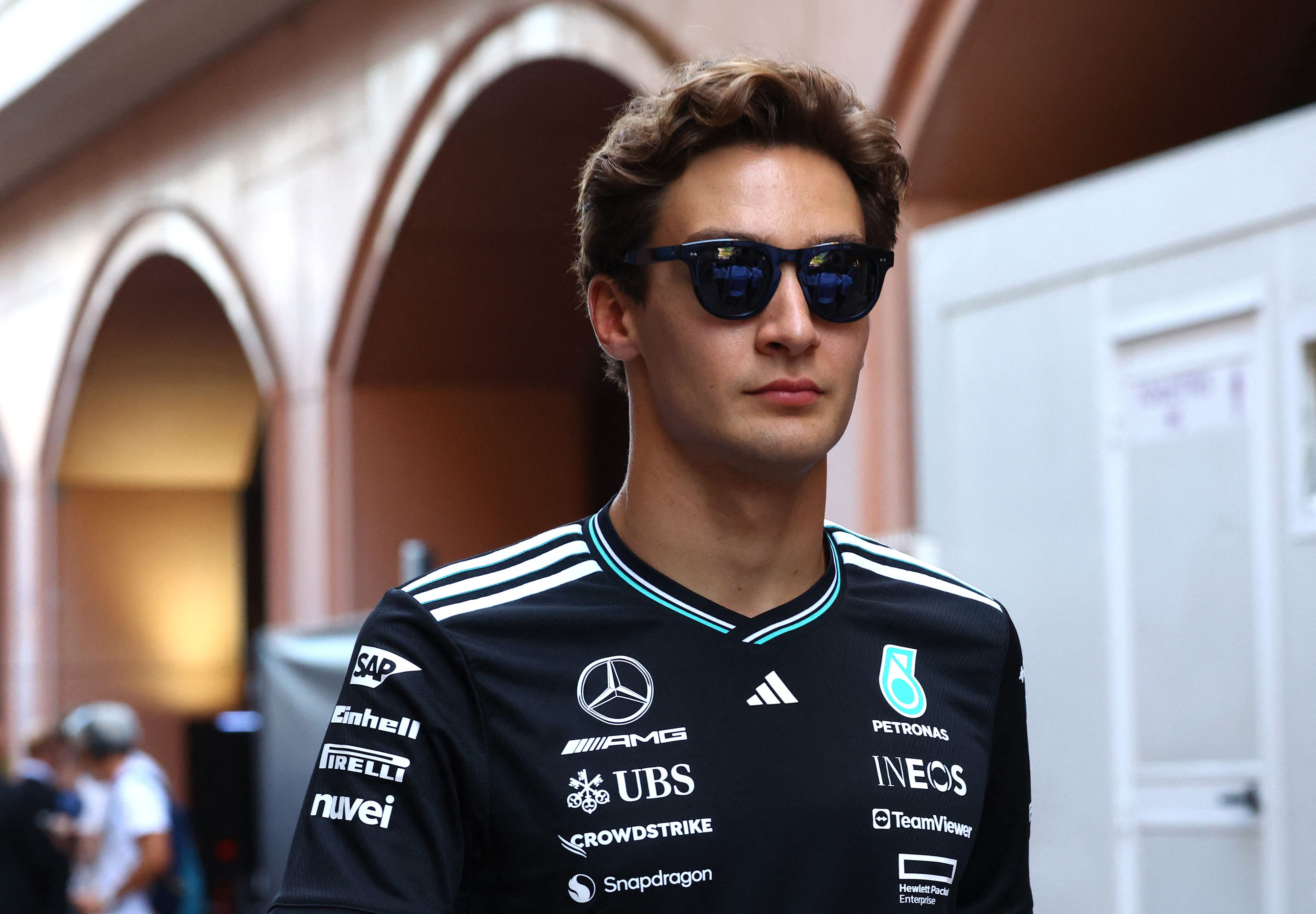 Mercedes-Star George Russell. 