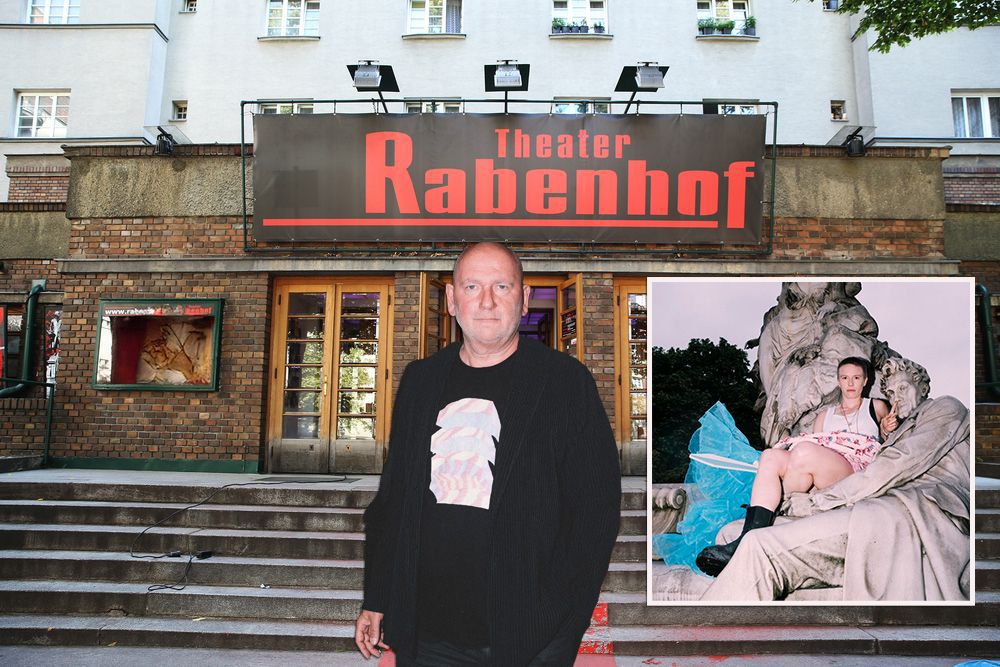 Rabenhof-Direktor Thomas Gratzer (M.) startet mit einem bunten Programm in die neue Spielzeit. Die erste Premiere ist 