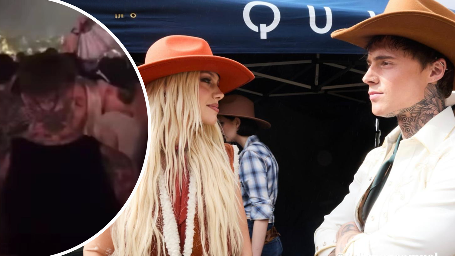 Dani und Samu scheinen sich bei den Dreharbeiten kennen und möglicherweise auch lieben gelernt haben.