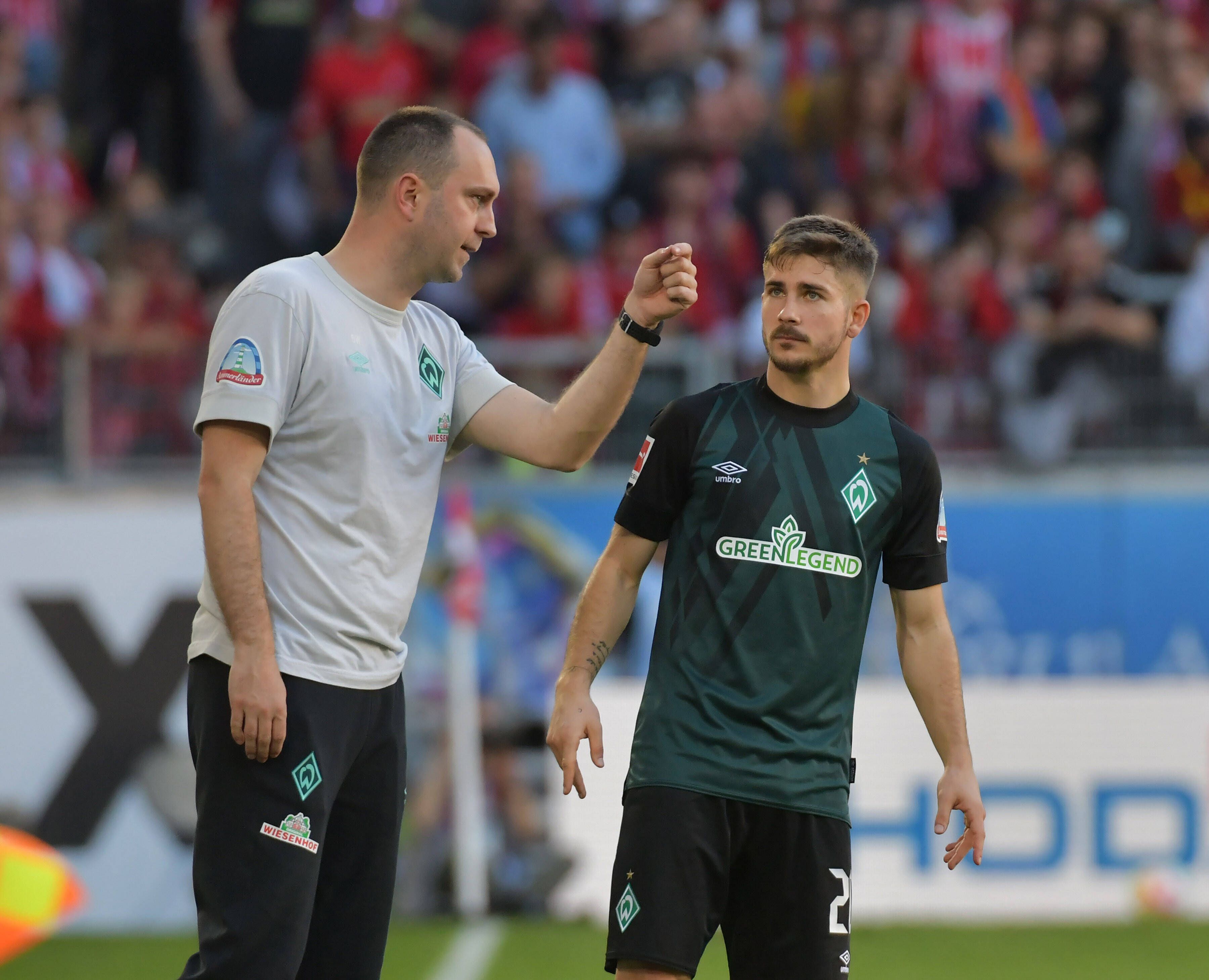 Ole Werner und Romano Schmid.