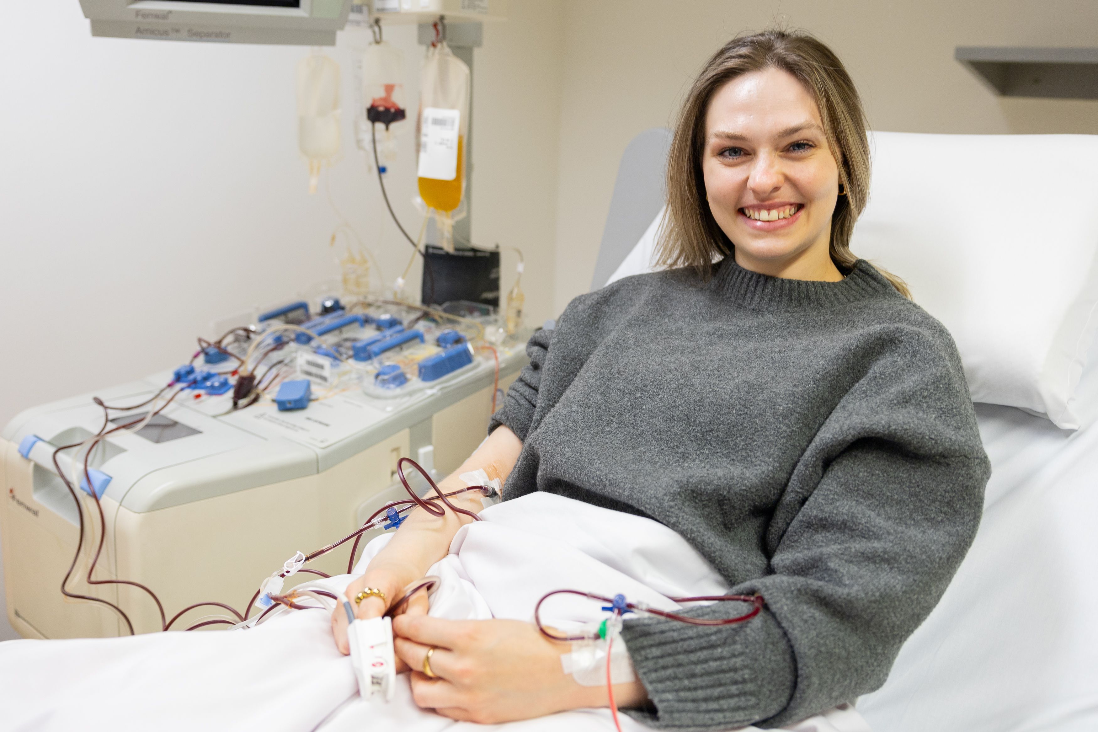 Bianca hat im April Stammzellen gespendet und war die 200. Spenderin, die über die Spendedatei des Österreichischen Roten Kreuzes vermittelt wurde.