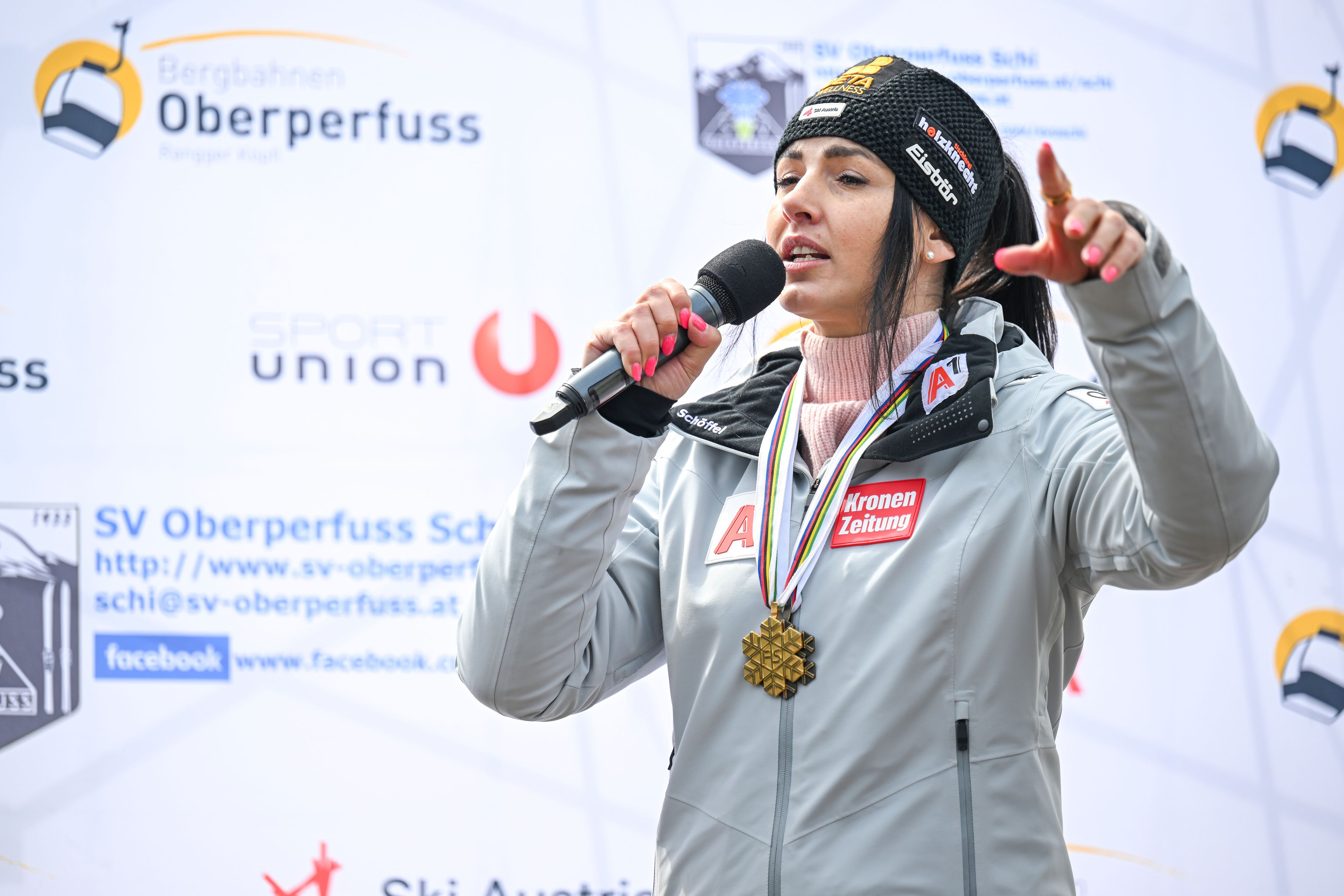 Stephanie Venier weiß aktuell nicht, ob sie im Olympia-Winter an den Start geht.