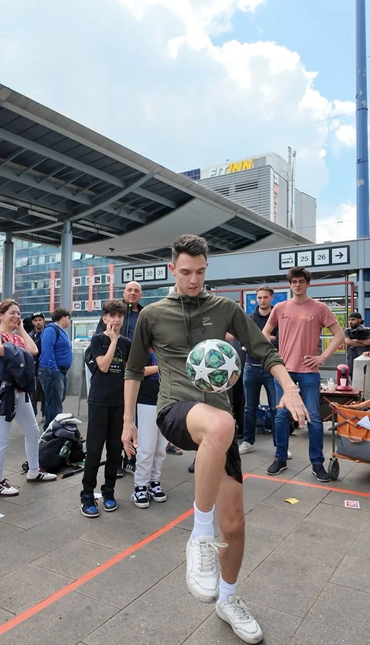 Paul Stich beim Gaberln.