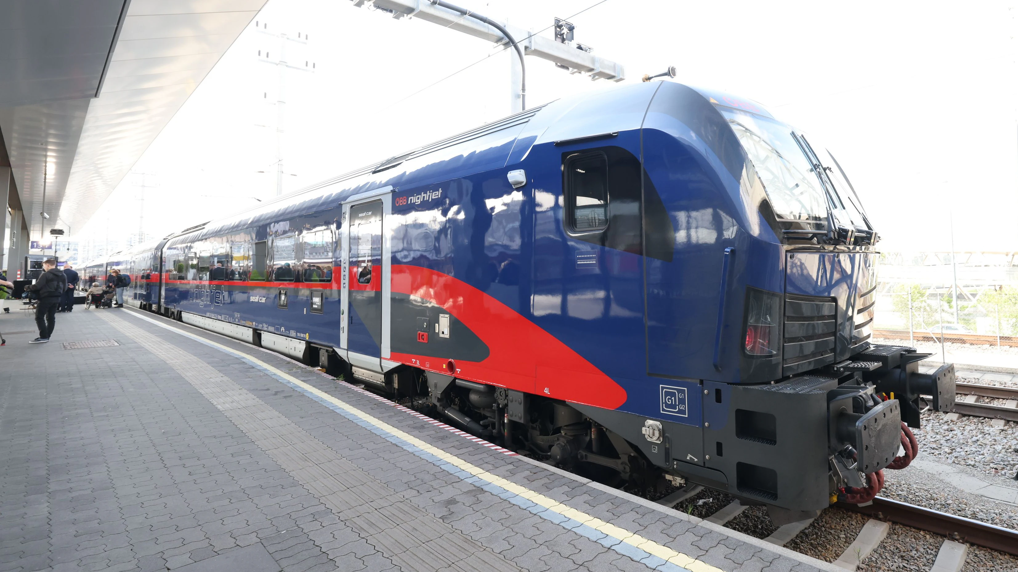 So sieht der neue Nightjet der ÖBB aus