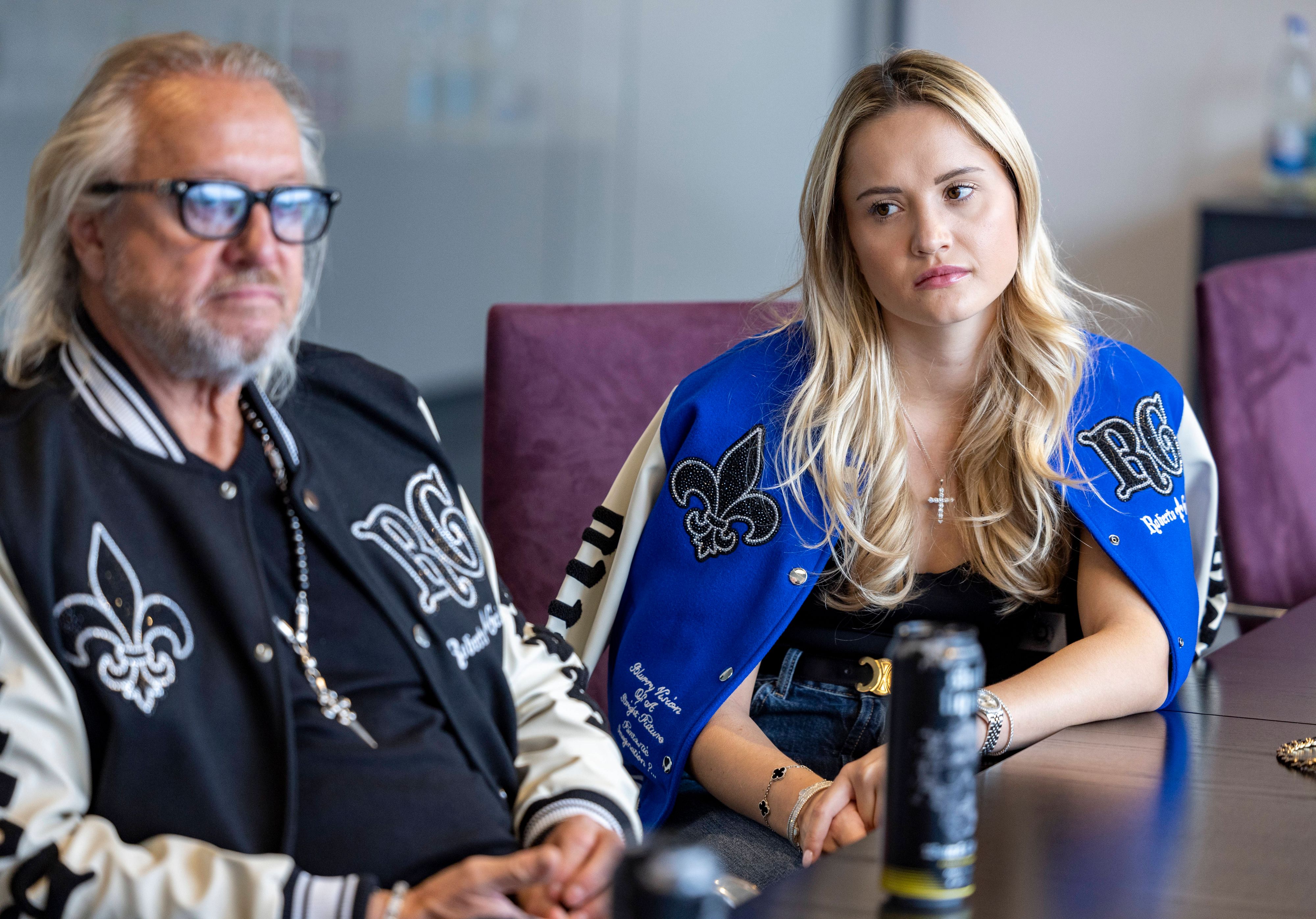 Robert Geiss mit Tochter Davina.