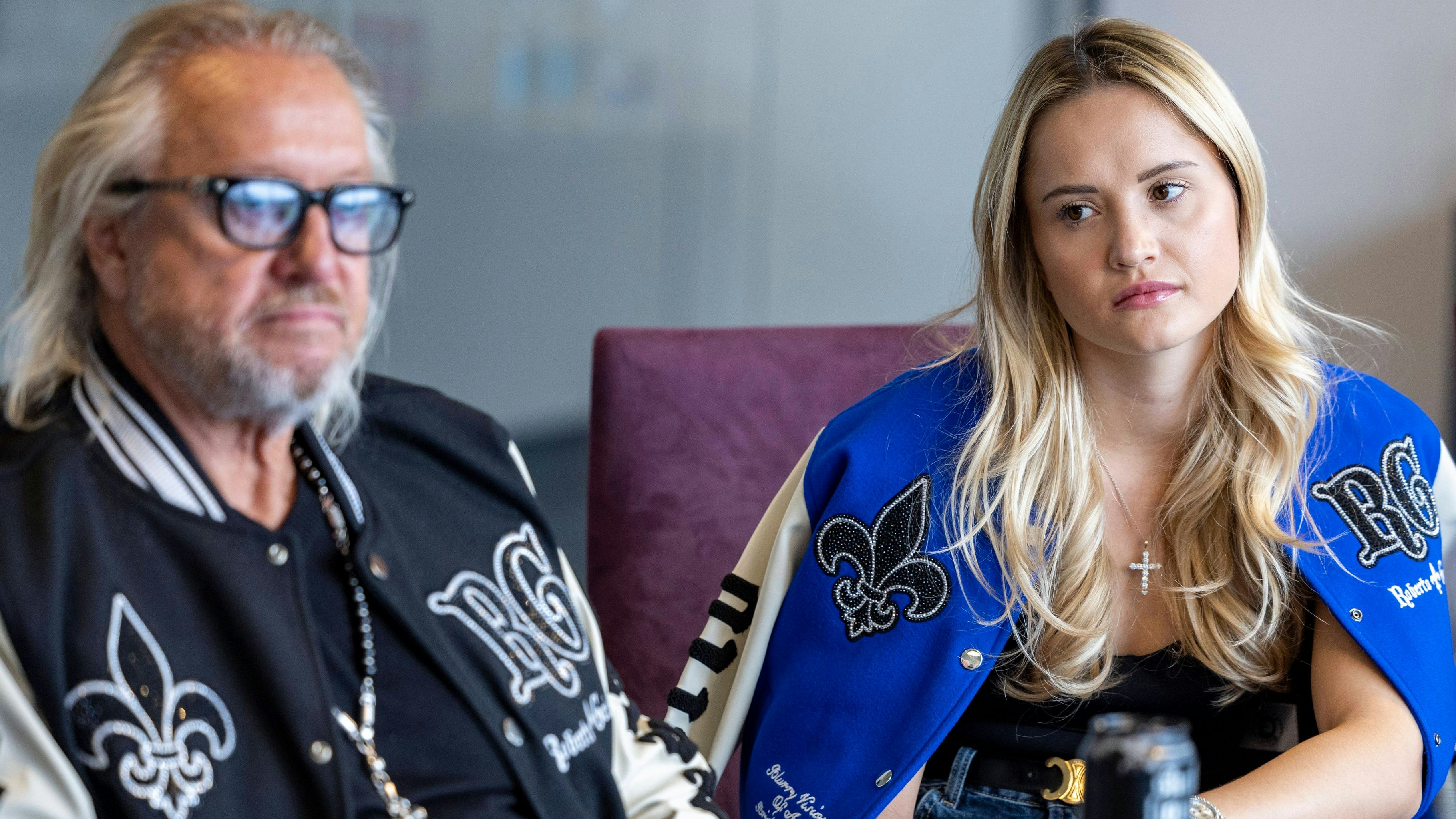 Robert Geiss mit Tochter Davina.
