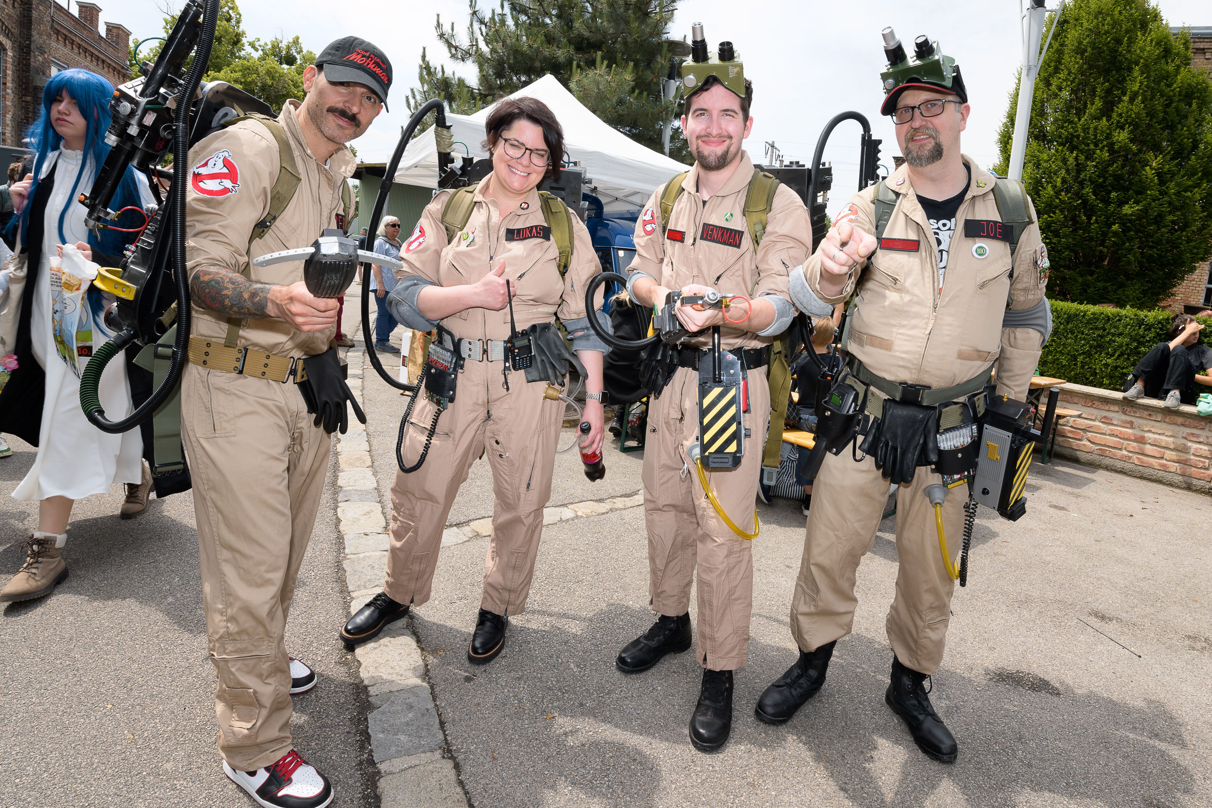 Von Batman bis Pokémon, von Donald Duck bis zu den Ghostbusters (Bild): Die <strong>Vienna Comix</strong> findet 2025 erstmals in der Marx Halle statt.