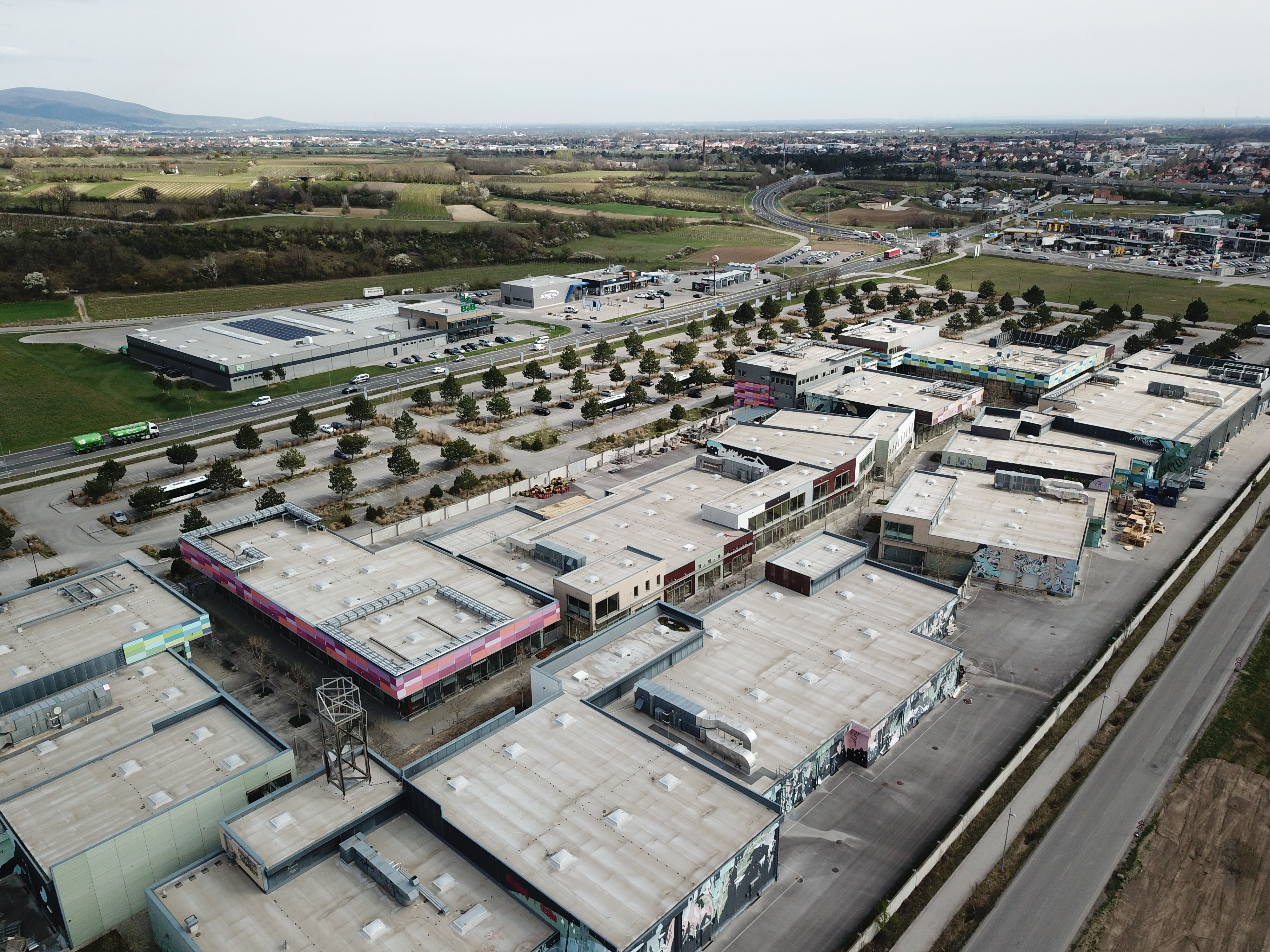 Hat gute Chancen auf den Sieg: das aufgelassene Einkaufszentrum<a href=