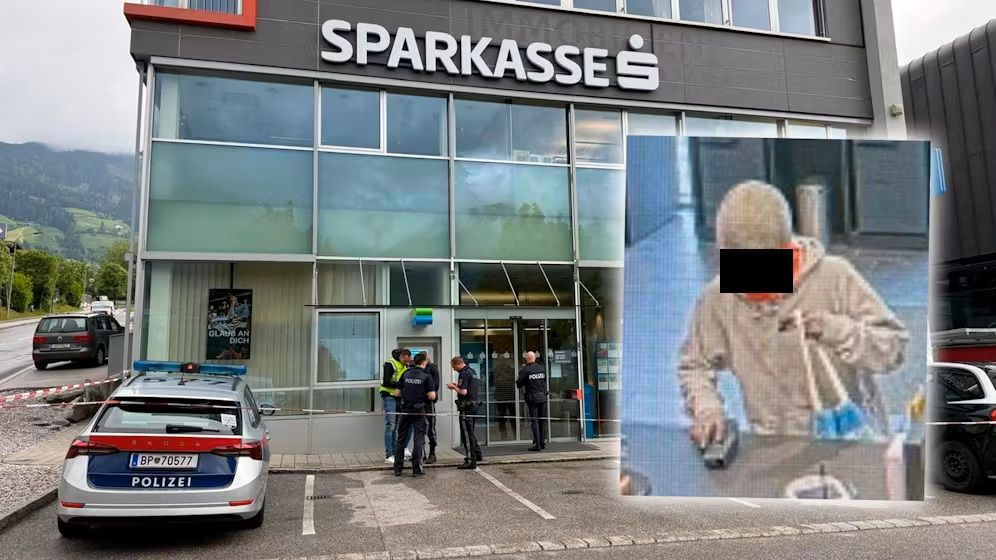 Die Polizei konnte nach einem Bankraub in Fügen einen mutmaßlichen Täter ausforschen. 