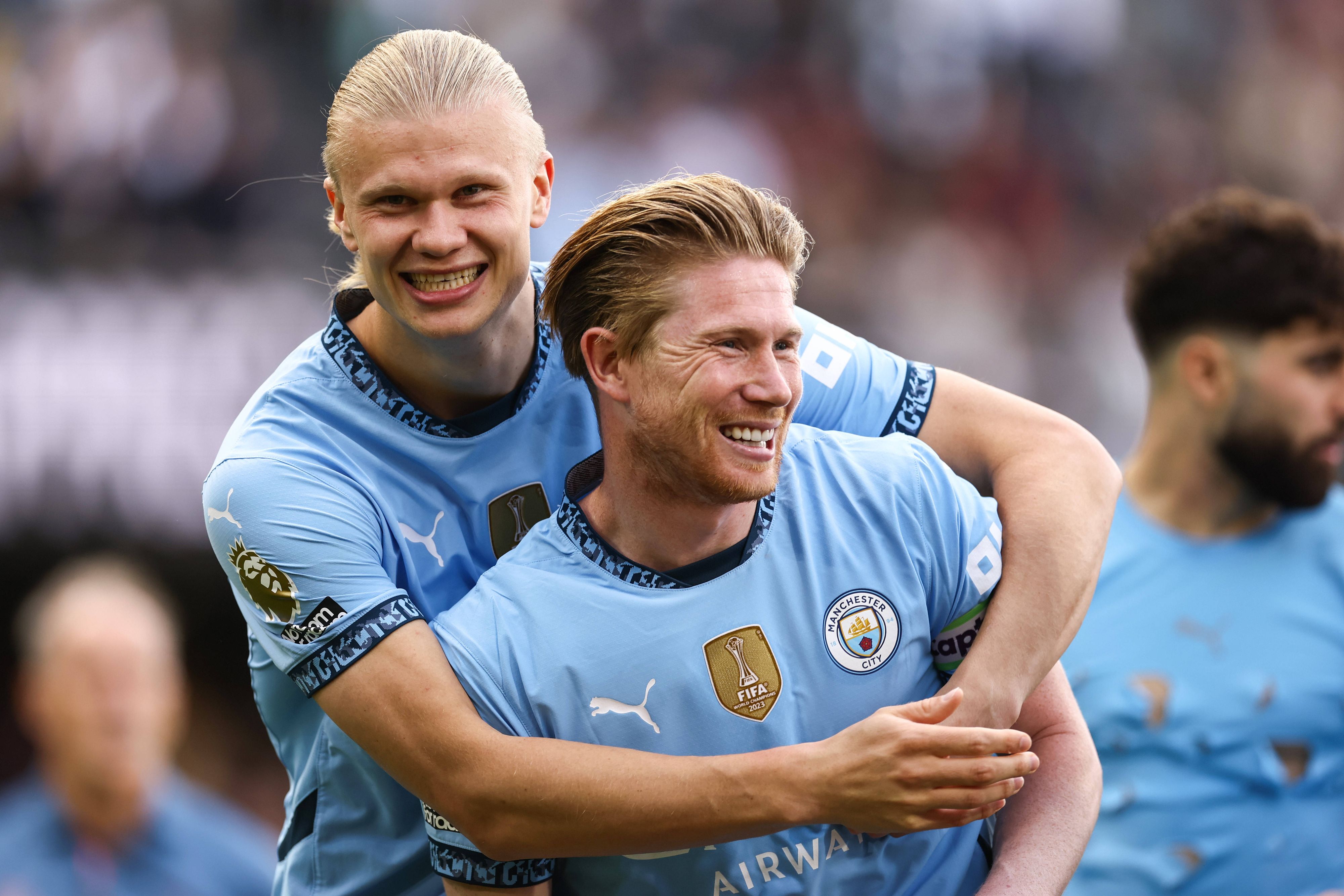 Erling Haaland verliert einen wichtigen Mitspieler in Kevin de Bruyne.