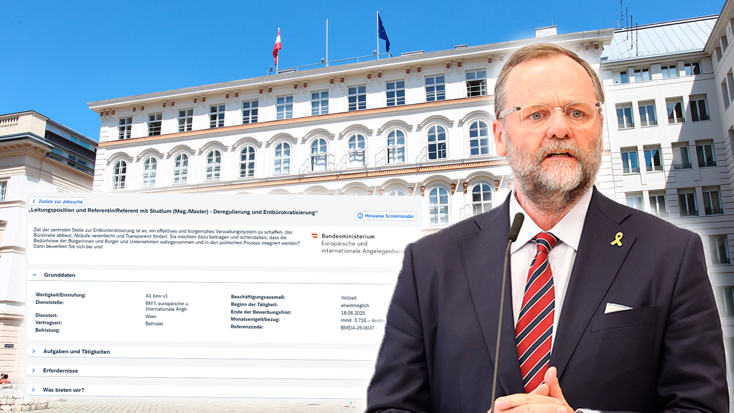 Acht neue Schellhorn-Mitarbeiter ziehen in sein Büro ein.