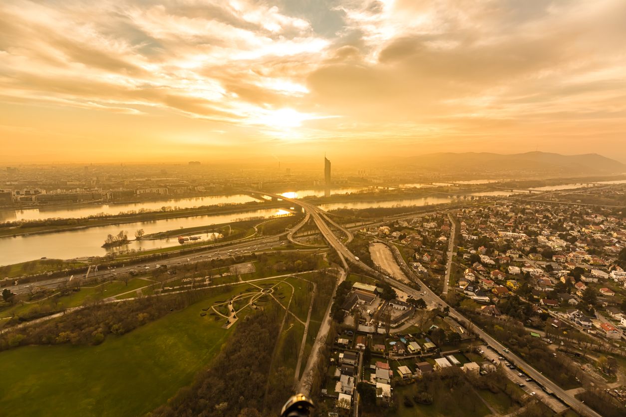 In Wien wird es am Wochenende sommerlich heiß!