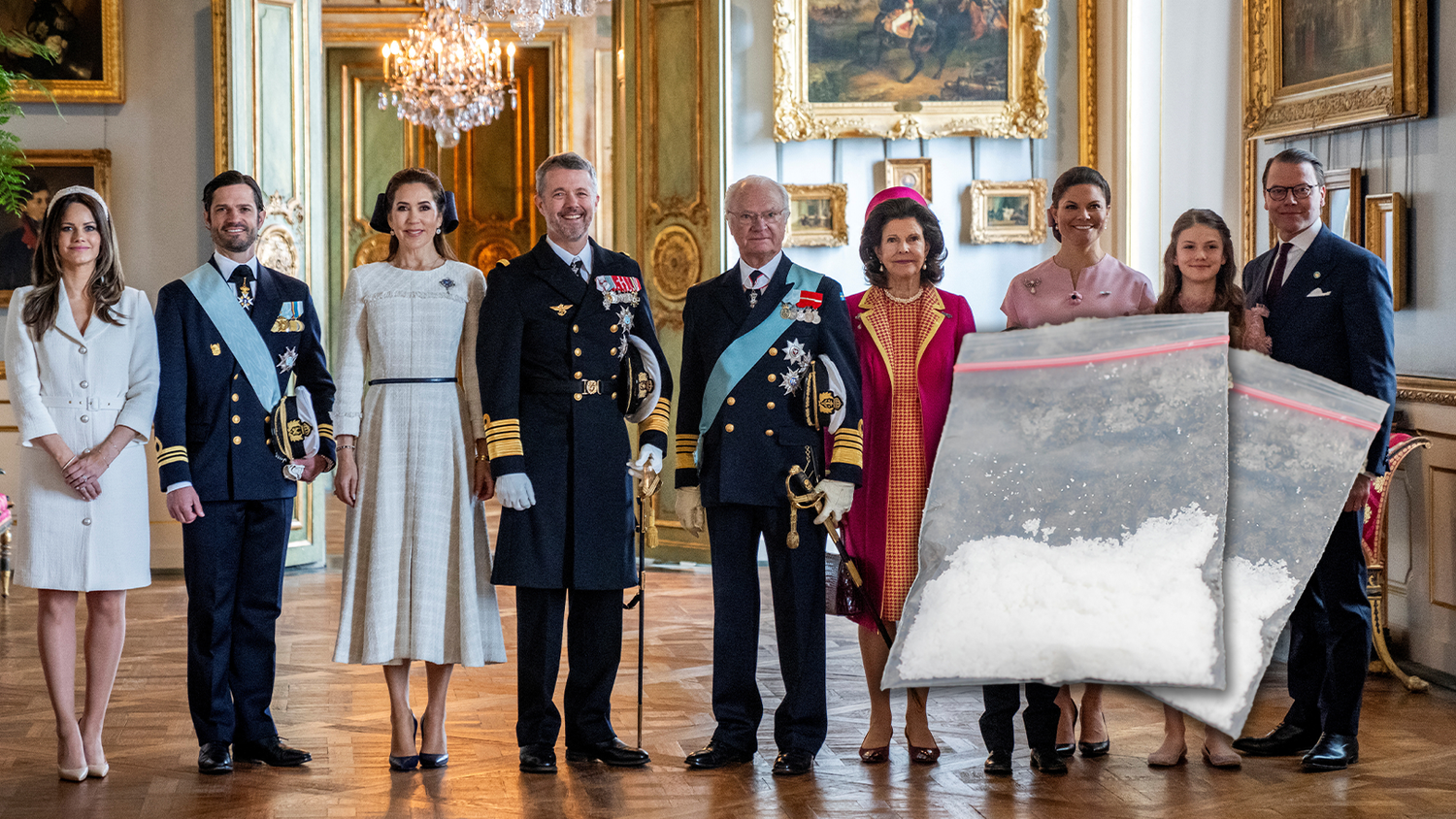 Die Royals von Schweden.