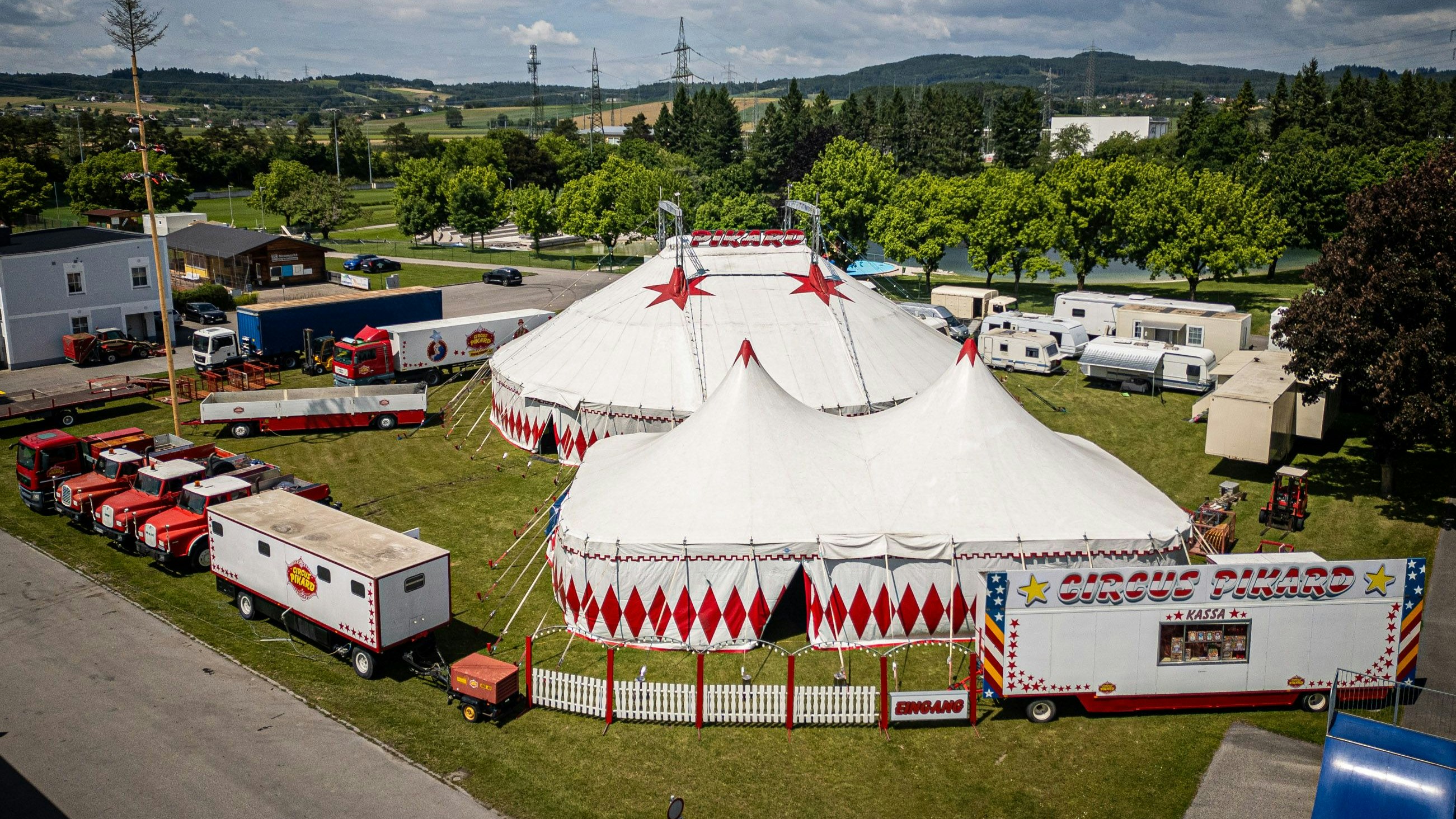 Der Zirkus hofft auf viele Besucher