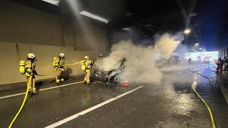 Die Feuerwehr konnte den Brand rasch unter Kontrolle bringen. 