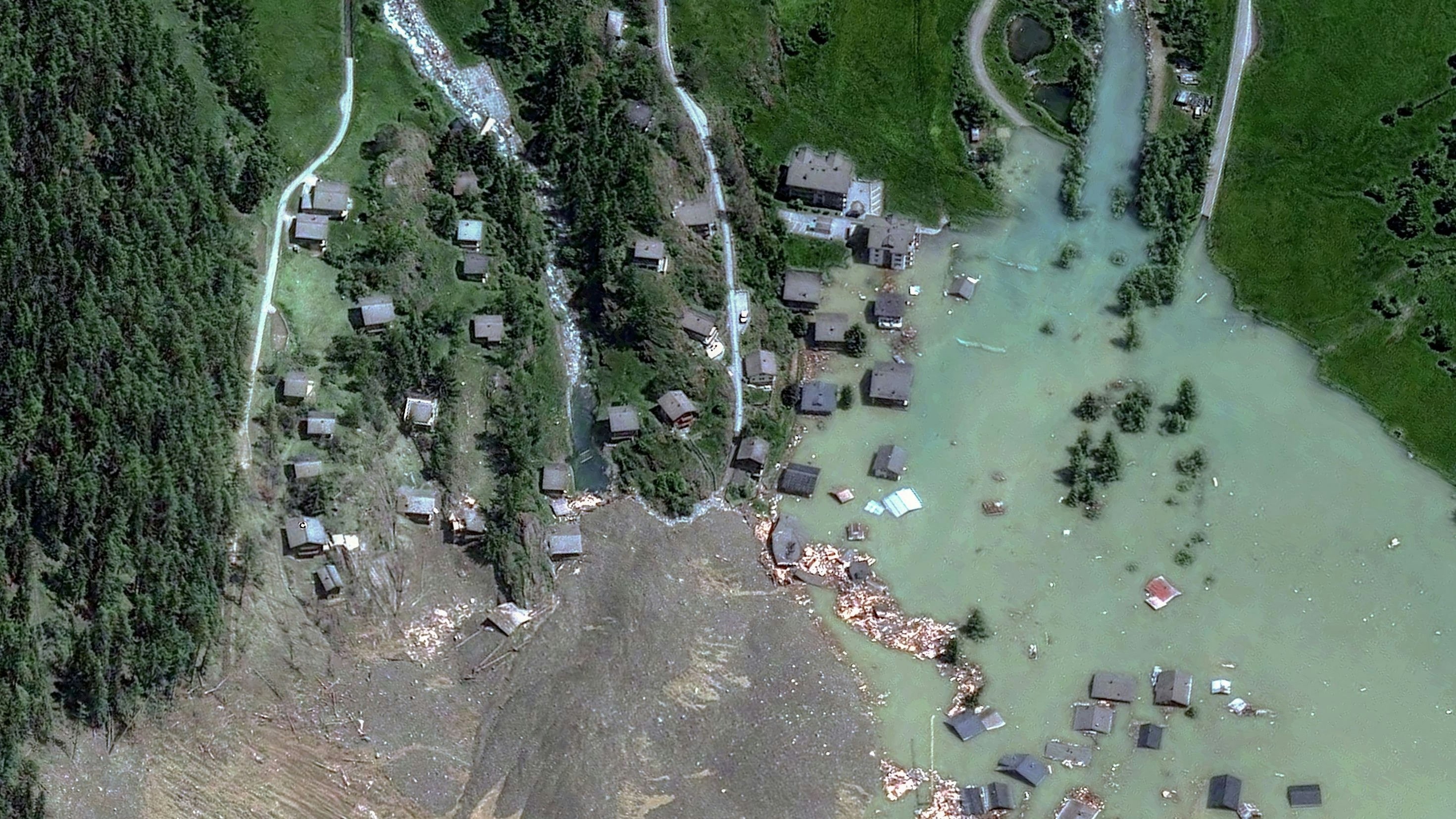 Wie ein Bergsturz ein Schweizer Dorf auslöschte