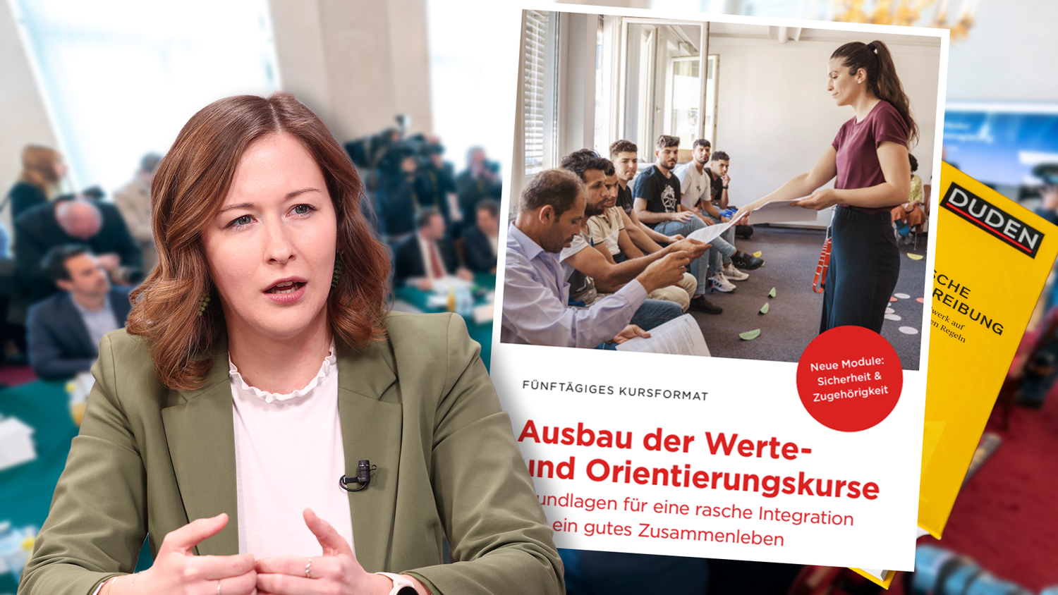 VP-Plakolm sieht Sache anders als SP-Schumann: Arbeit sei auch ohne Deutschkenntnisse möglich.