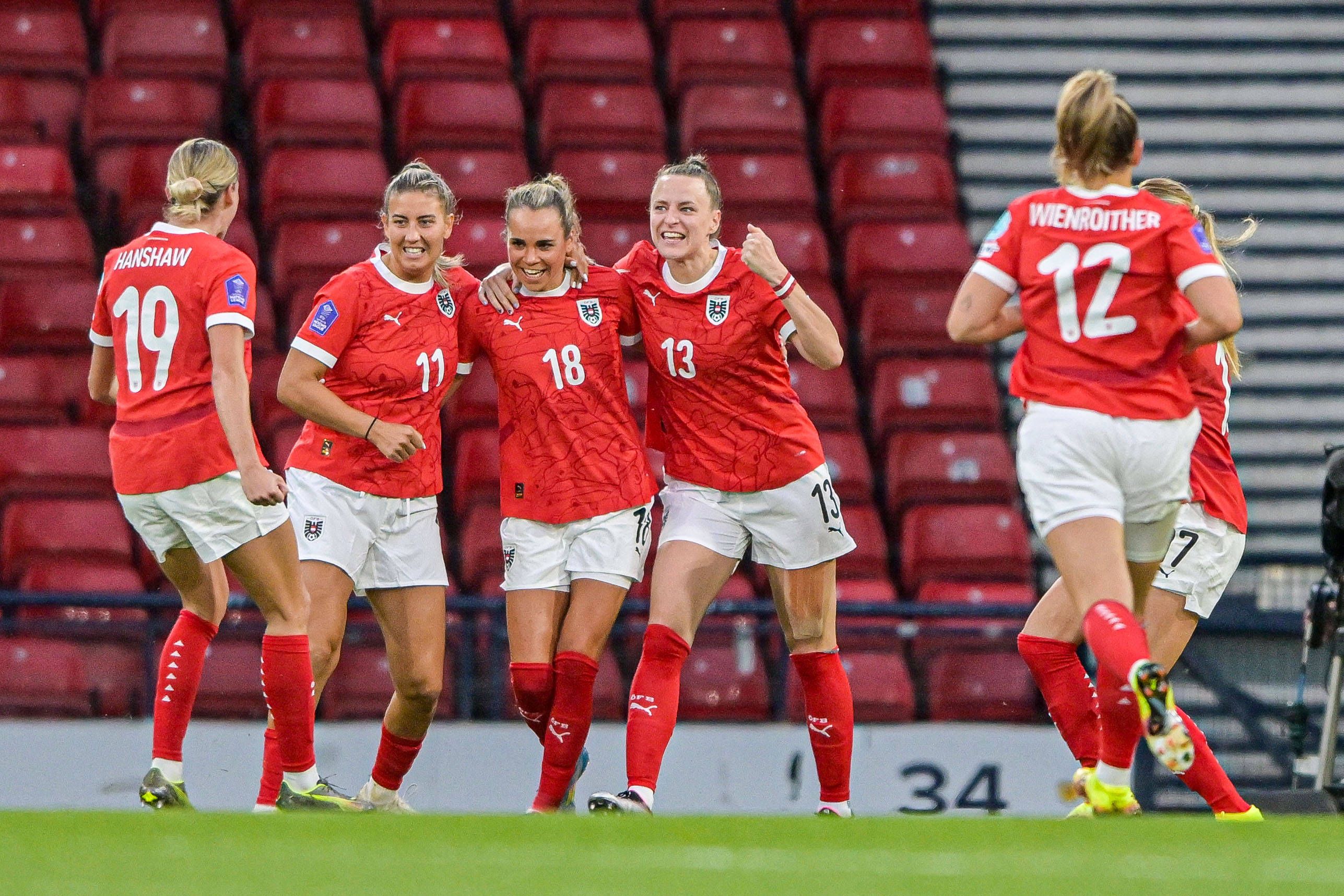 Die ÖFB-Frauen dürfen jubeln.