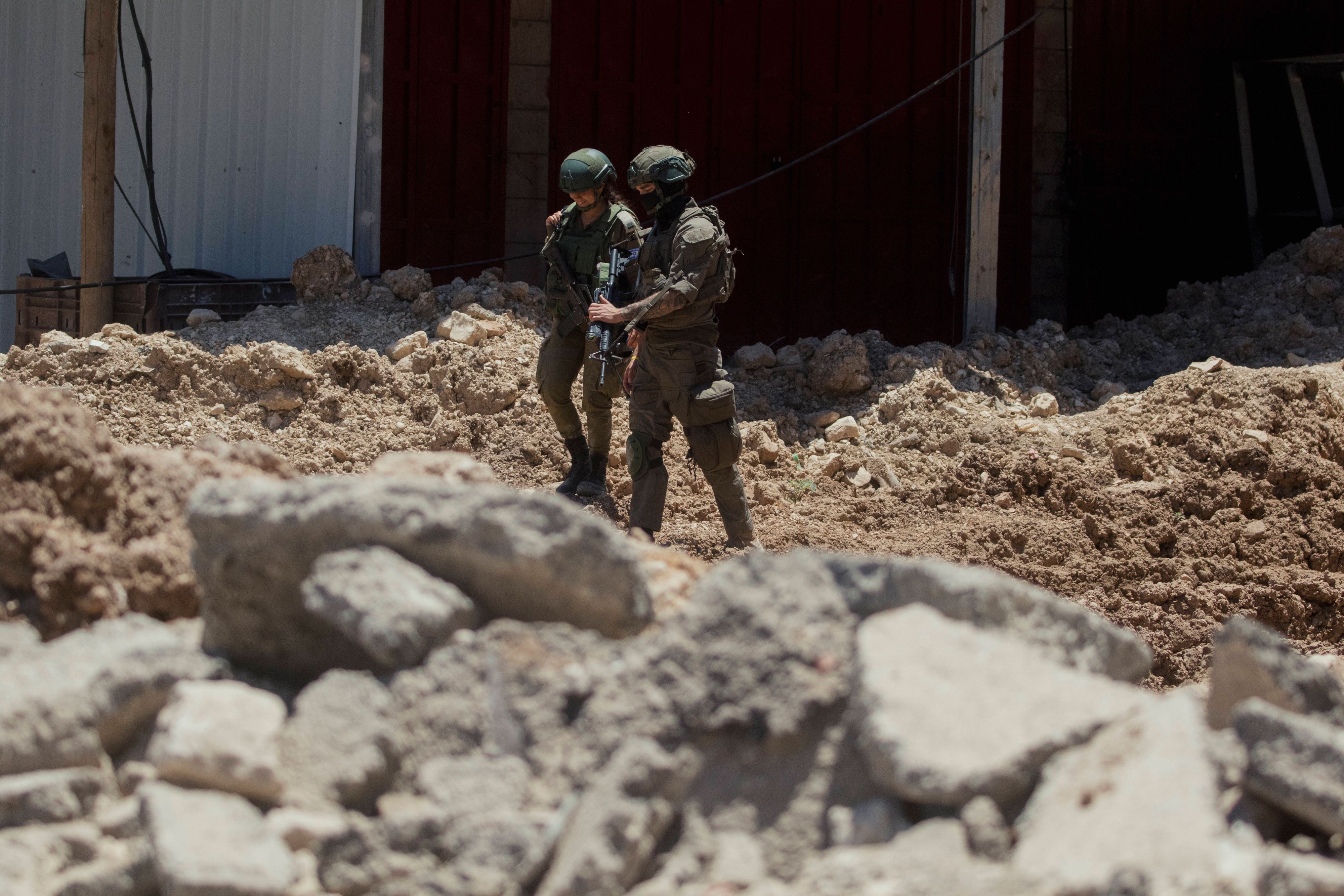 Unterdessen gehen die Kämpfe im Gazastreifen vorerst weiter.