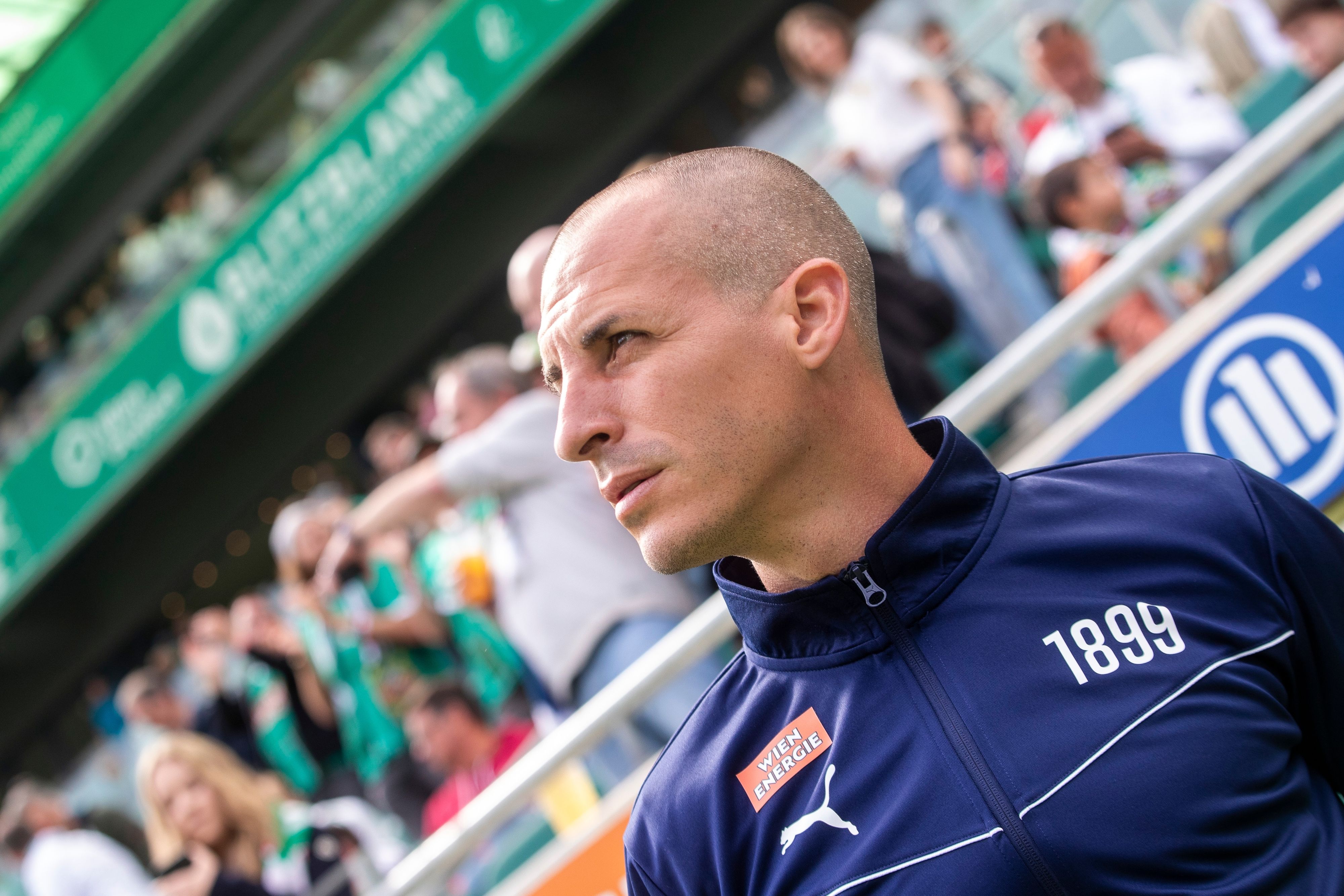 Rapids Interimstrainer Stefan Kulovits. 