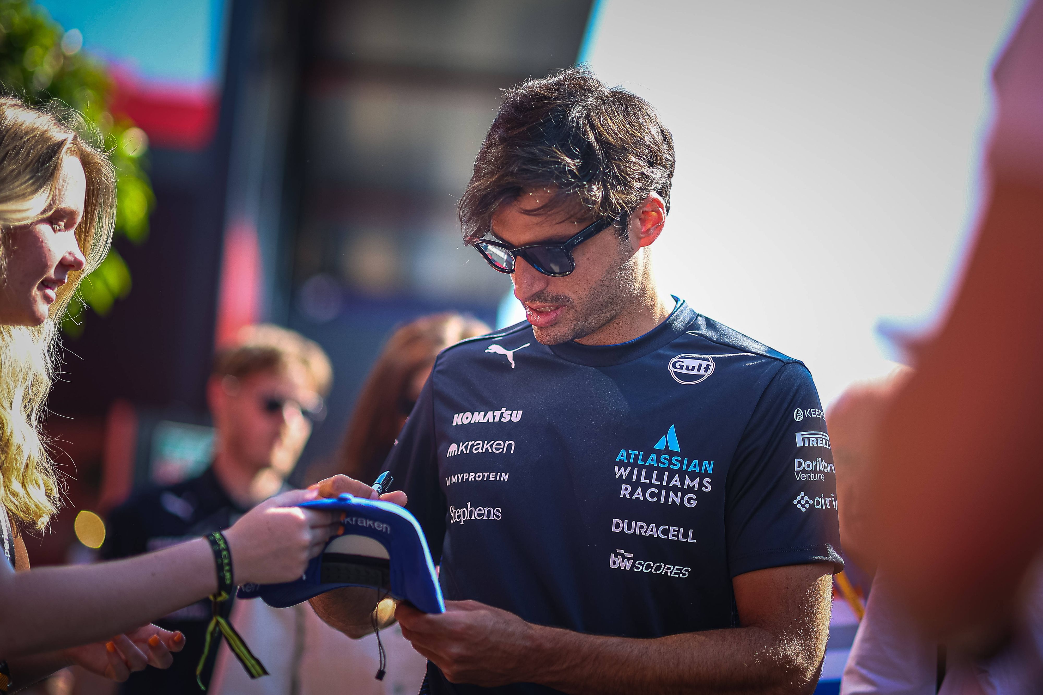 Carlos Sainz fährt in dieser Saison bei Williams. 