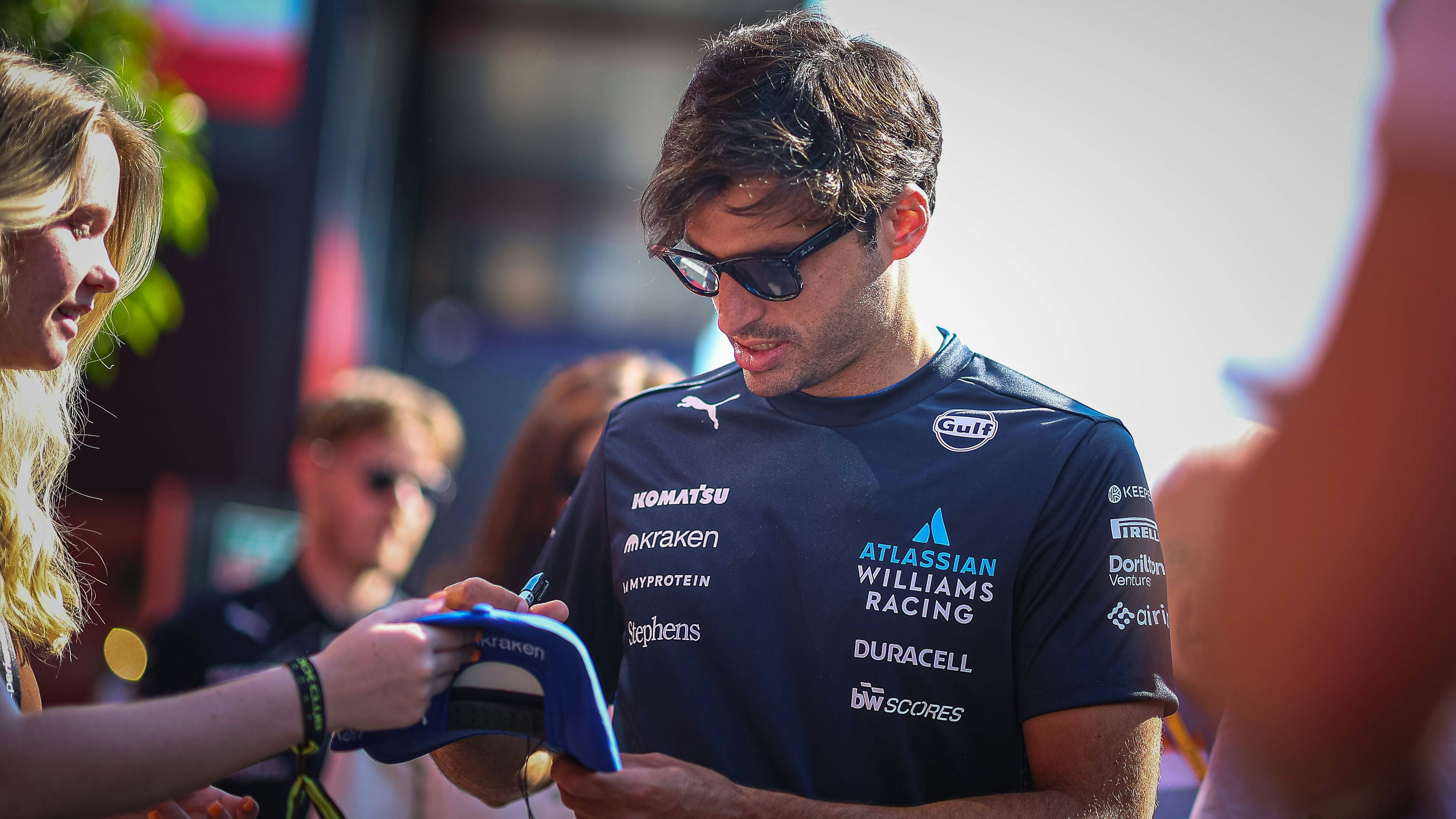 Carlos Sainz fährt in dieser Saison bei Williams. 