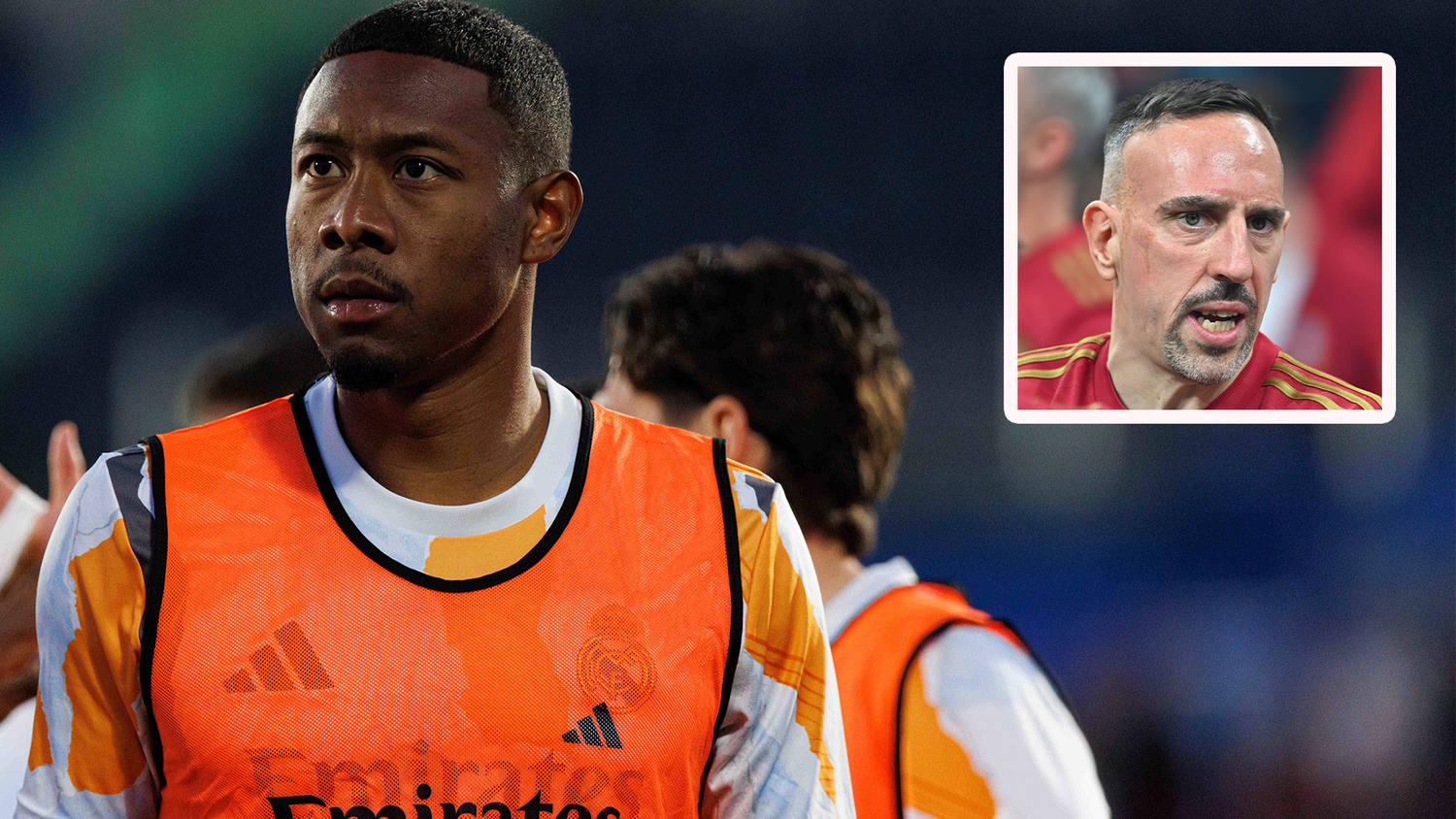 David Alaba kann auf die Unterstützung von Franck Ribery zählen