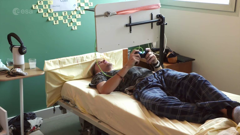 Die Studienteilnehmer müssen 24 Stunden, sieben Tage die Woche liegend verbringen – 60 Tage lang.