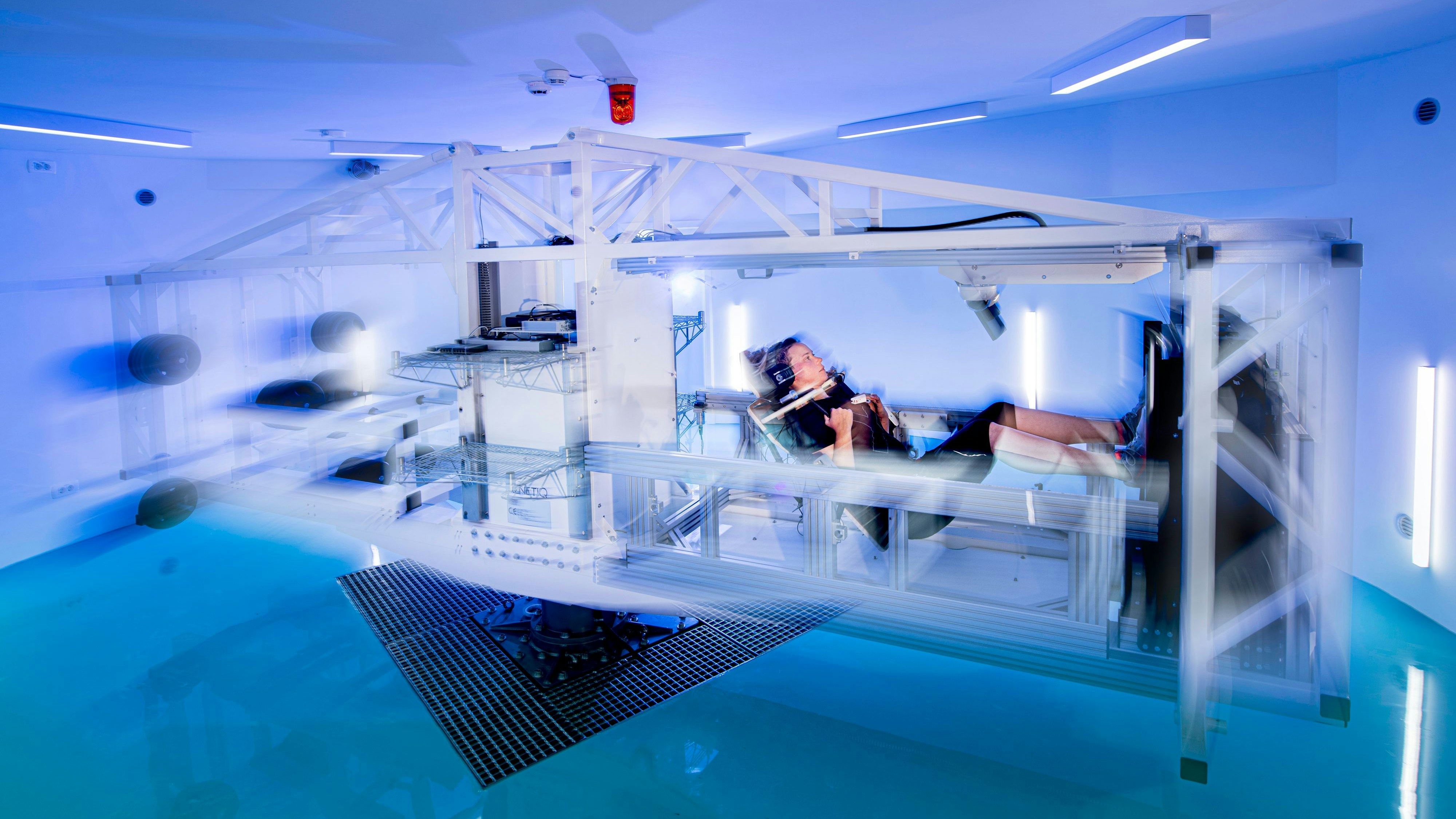 Die ESA-eigene Kurzarm-Humanzentrifuge wurde 2021 im Olympischen Sportzentrum Planica in der Nähe von Kranjska Gora, Slowenien, modernisiert, installiert und eingeweiht