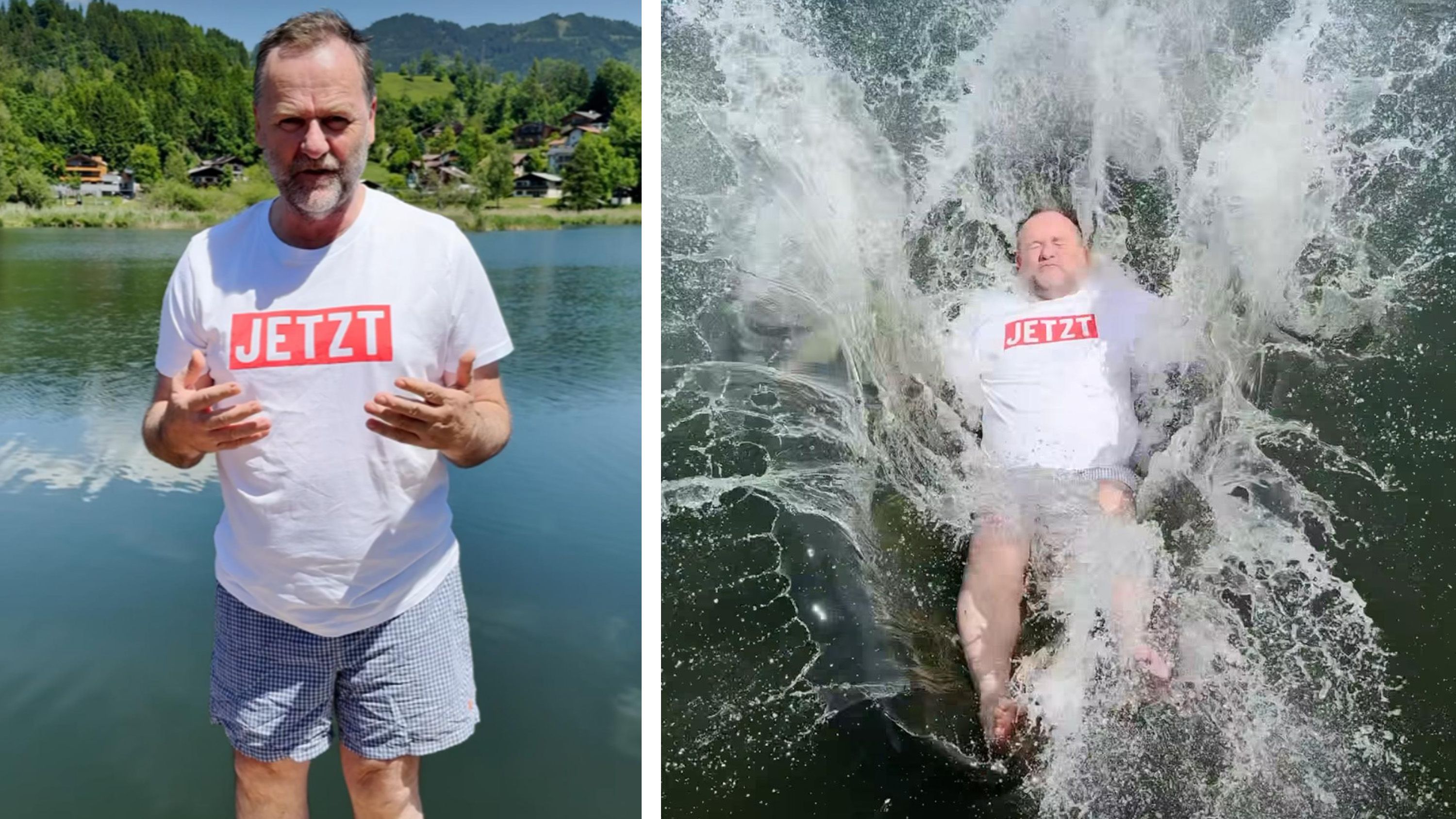 Ein Staatssekretär geht baden: Sepp Schellhorn sorgt mit Werbe-Clip für neuen Aufreger