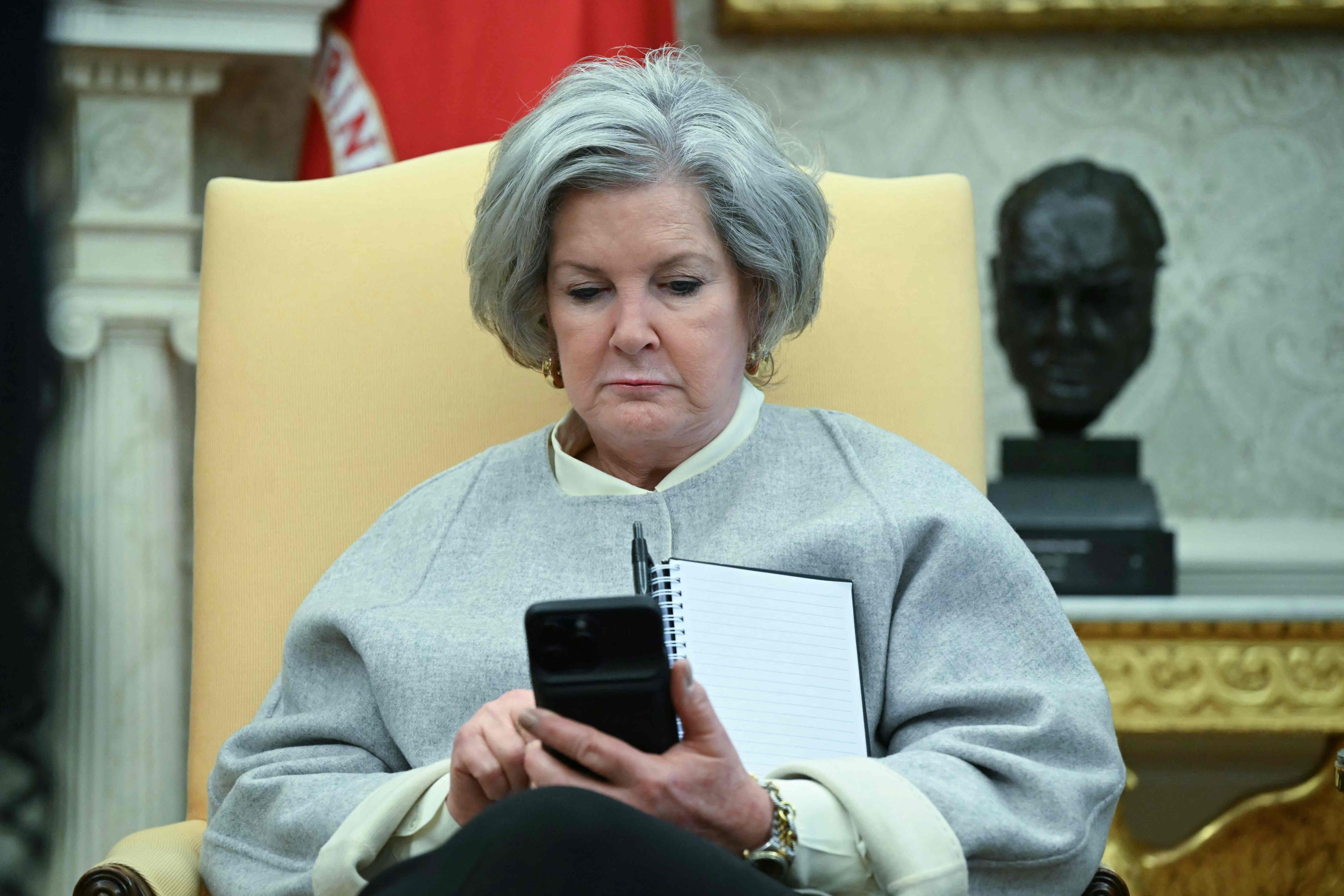 Das Telefon der Stabschefin im Weißen Haus wurde gehackt. (Symbolbild)