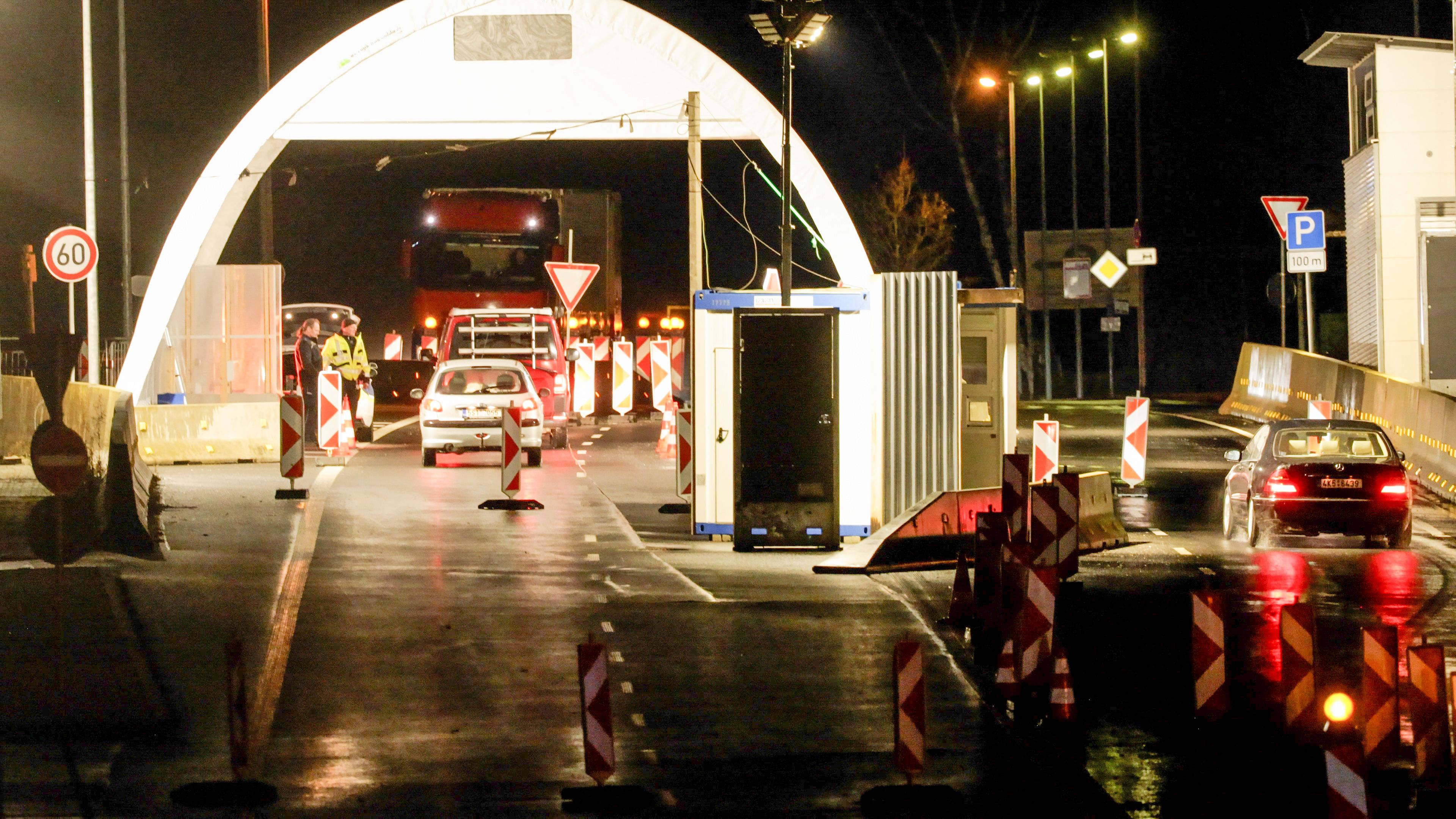 Der Vorfall ereignete sich am Grenzübergang in Schirnding. Archivbild.