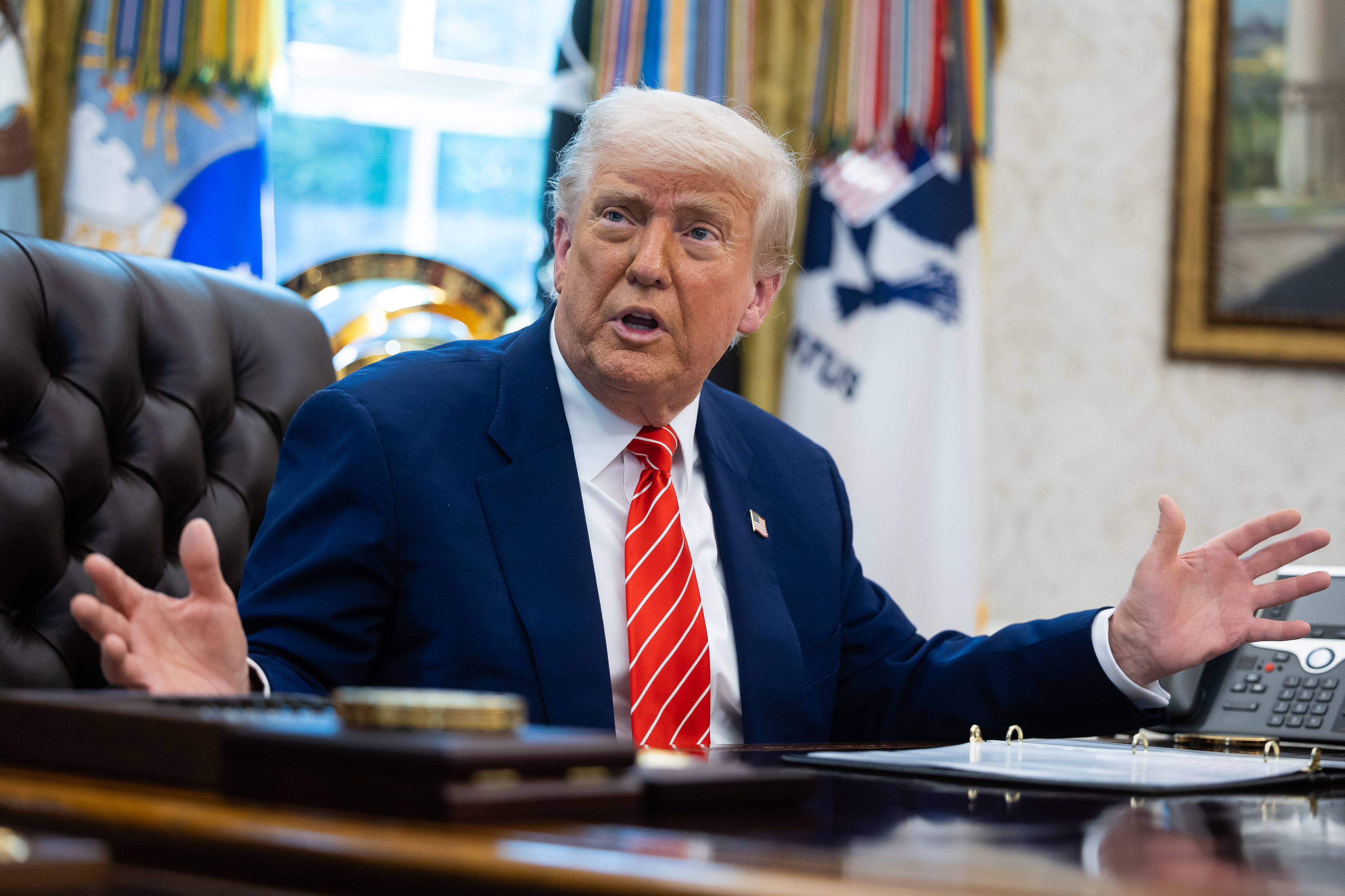 US-Präsident Donald Trump will ein Gesetz in Kraft bringen, das Zinsen von ausländischen Investoren in den USA vorsieht.