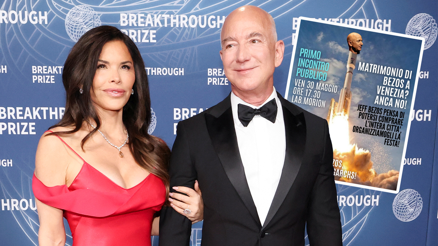 Jeff Bezos und Lauren Sánchez wollen Ende Juni in Venedig heiraten. Ein Kollektiv aus linken Aktivisten aus der Lagunenstadt ruft nun zum Protest auf.