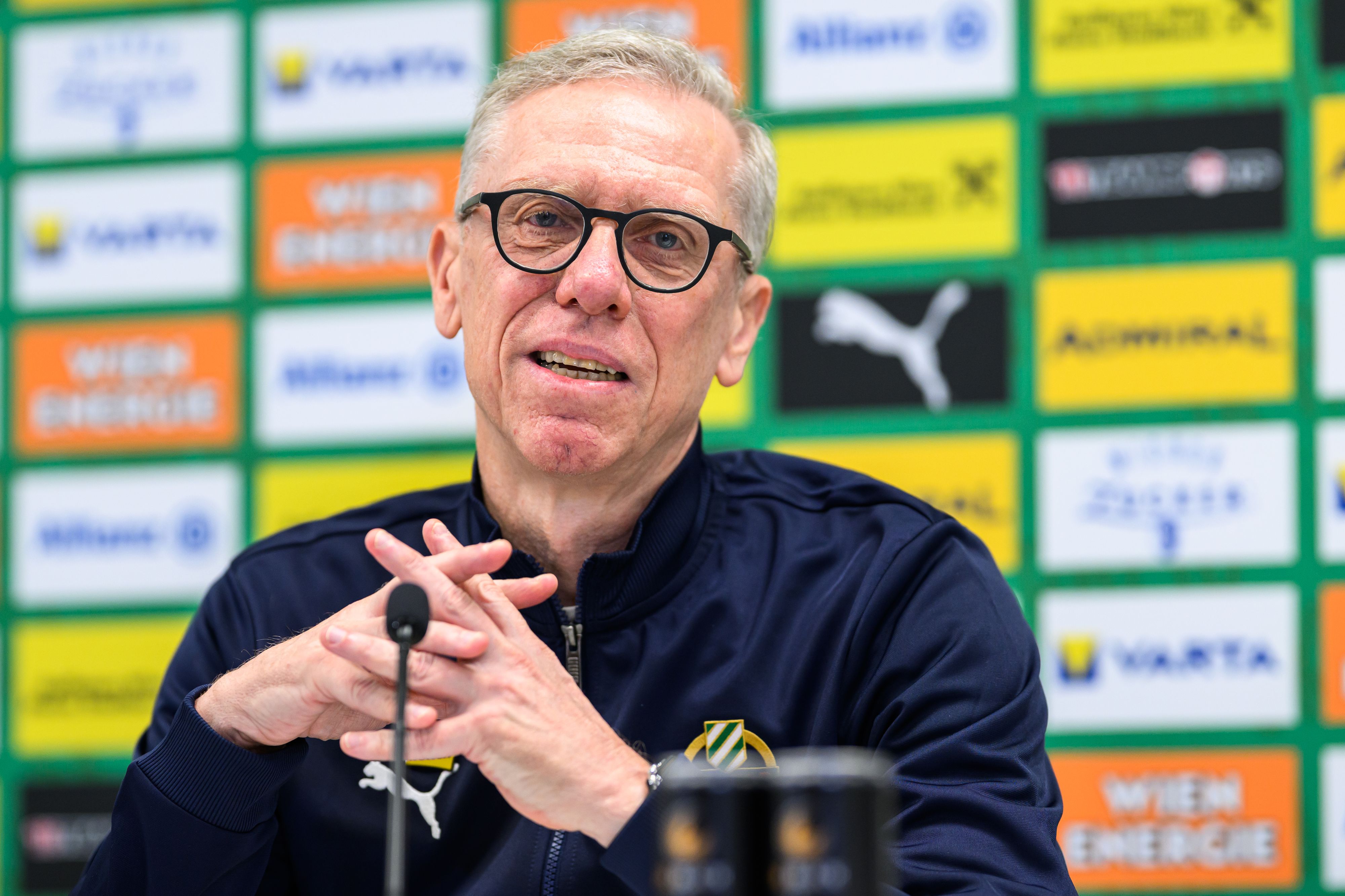 Rapid-Trainer Peter Stöger.