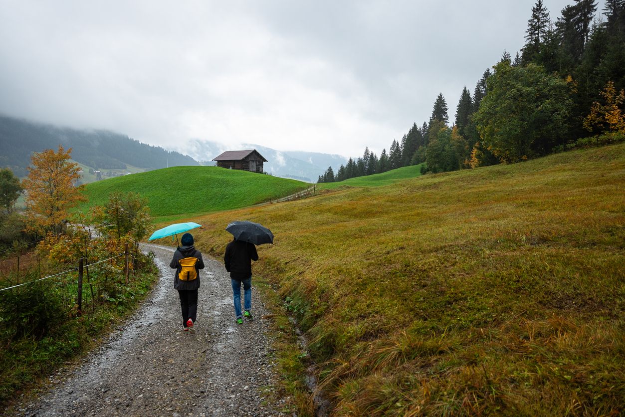 In den Alpen verlief der Mai deutlich verregneter als im langjährigen Durchschnitt.