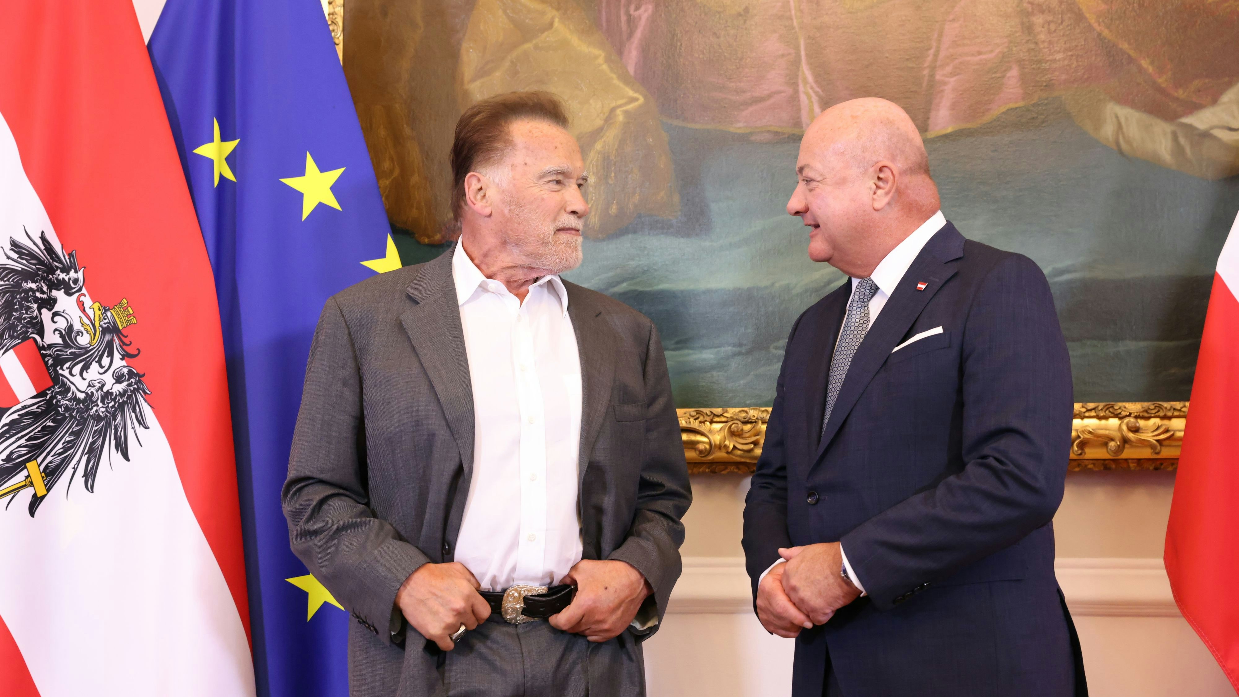 Schwarzenegger nimmt am 3. Juni am Austrian World Summit teil.