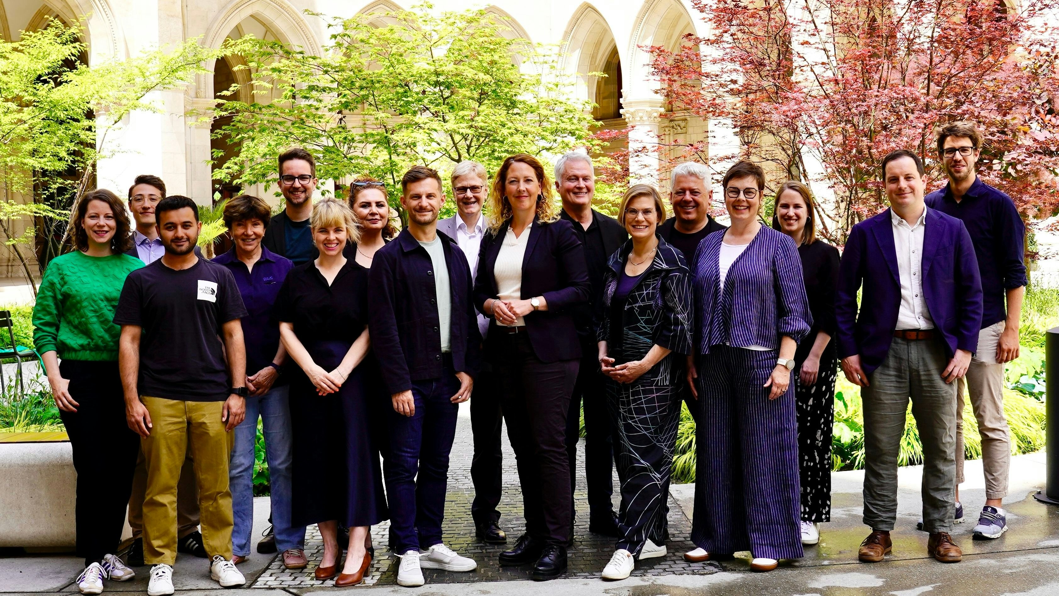 Der neue grüne Klub im Rathaus.