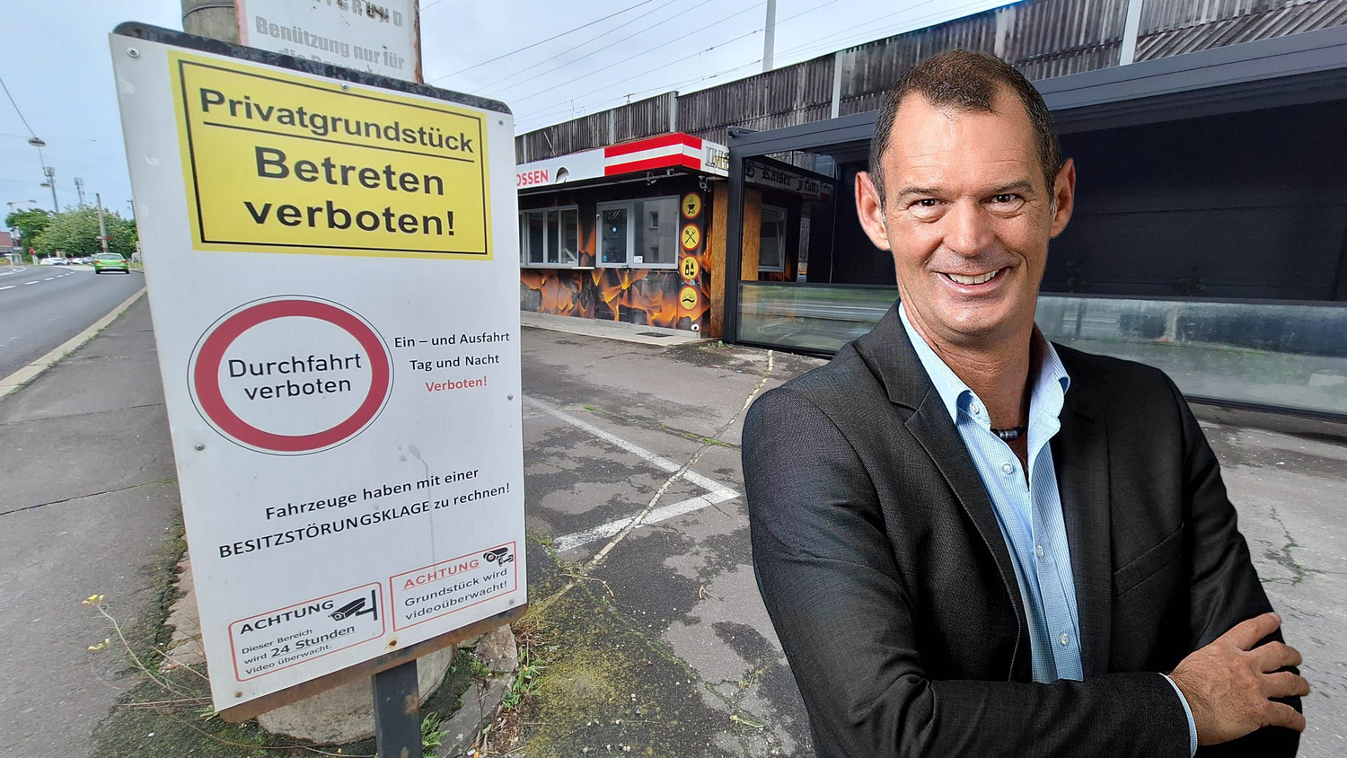 Robert Gassner wehrte sich erfolgreich gegen die Besitzstörungsklage.