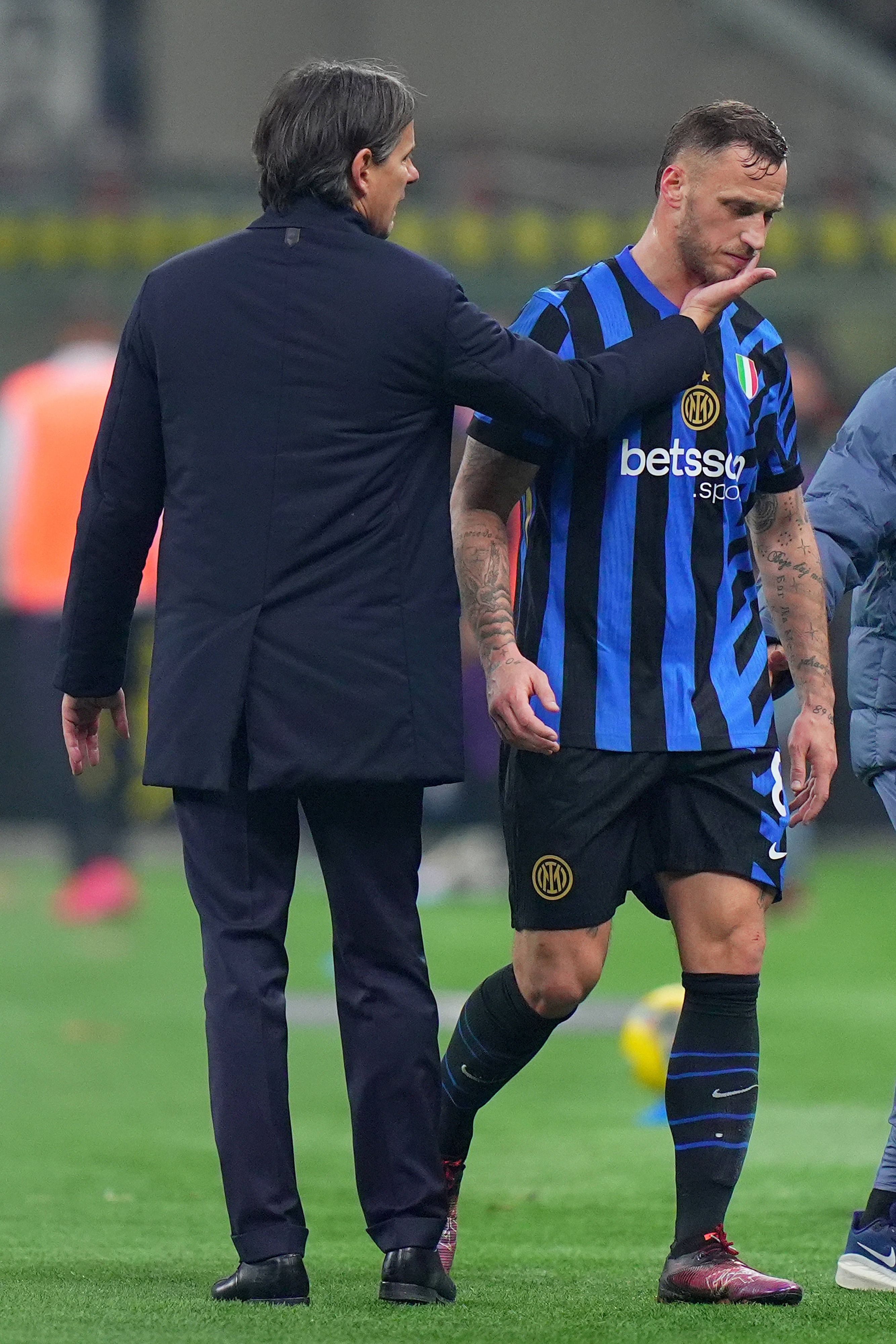 Simone Inzaghi und Marko Arnautovic gehen getrennte Wege.