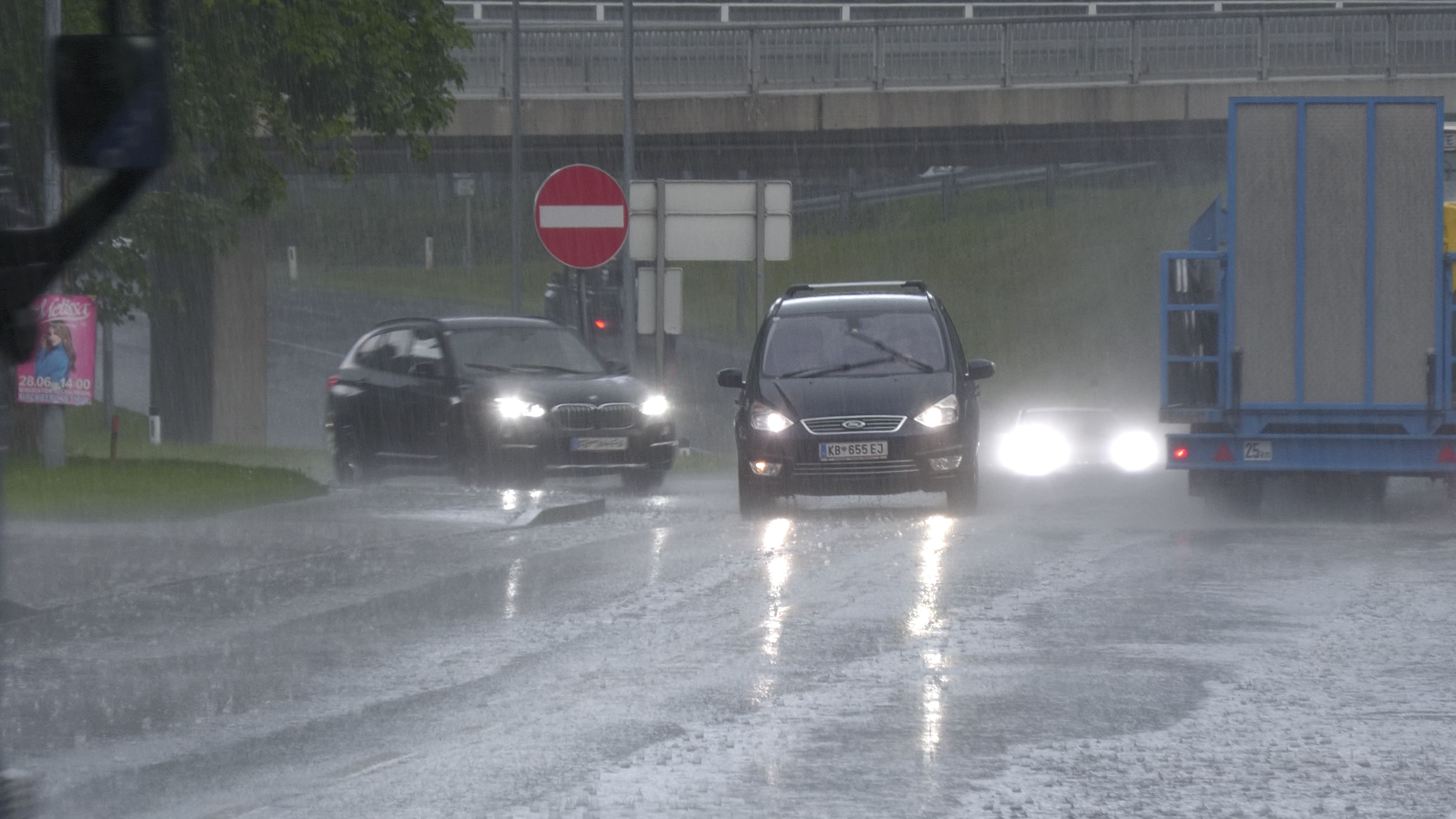 Am Dienstag wurden Teile Tirols von einem schweren Unwetter heimgesucht. Archivbild.