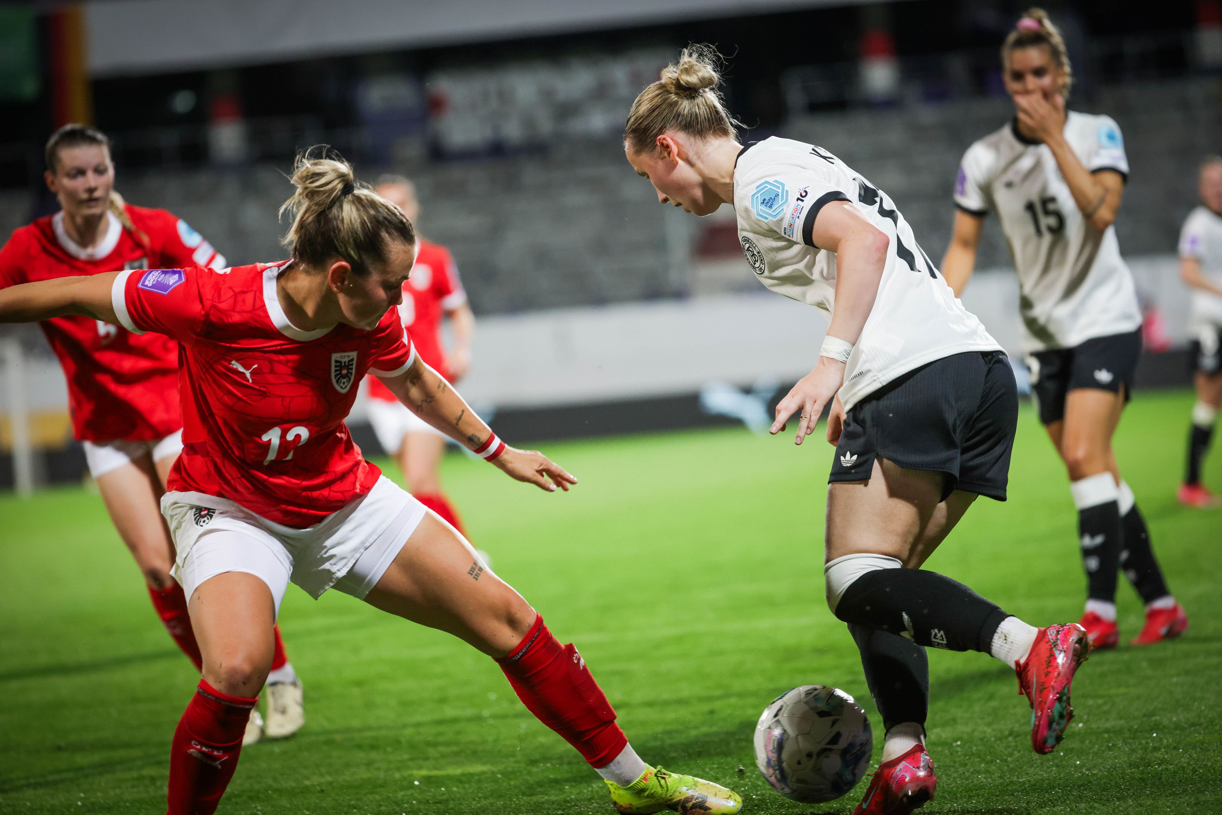 Österreich war gegen Deutschland chancenlos.