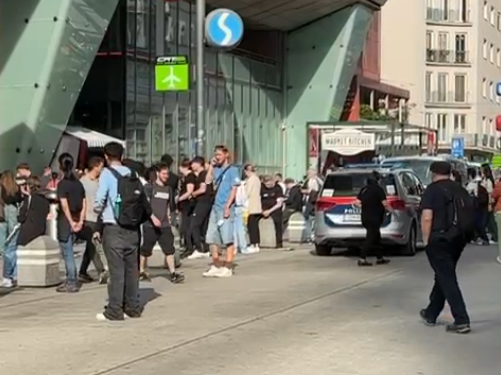 Bombendrohung Wien-Mitte