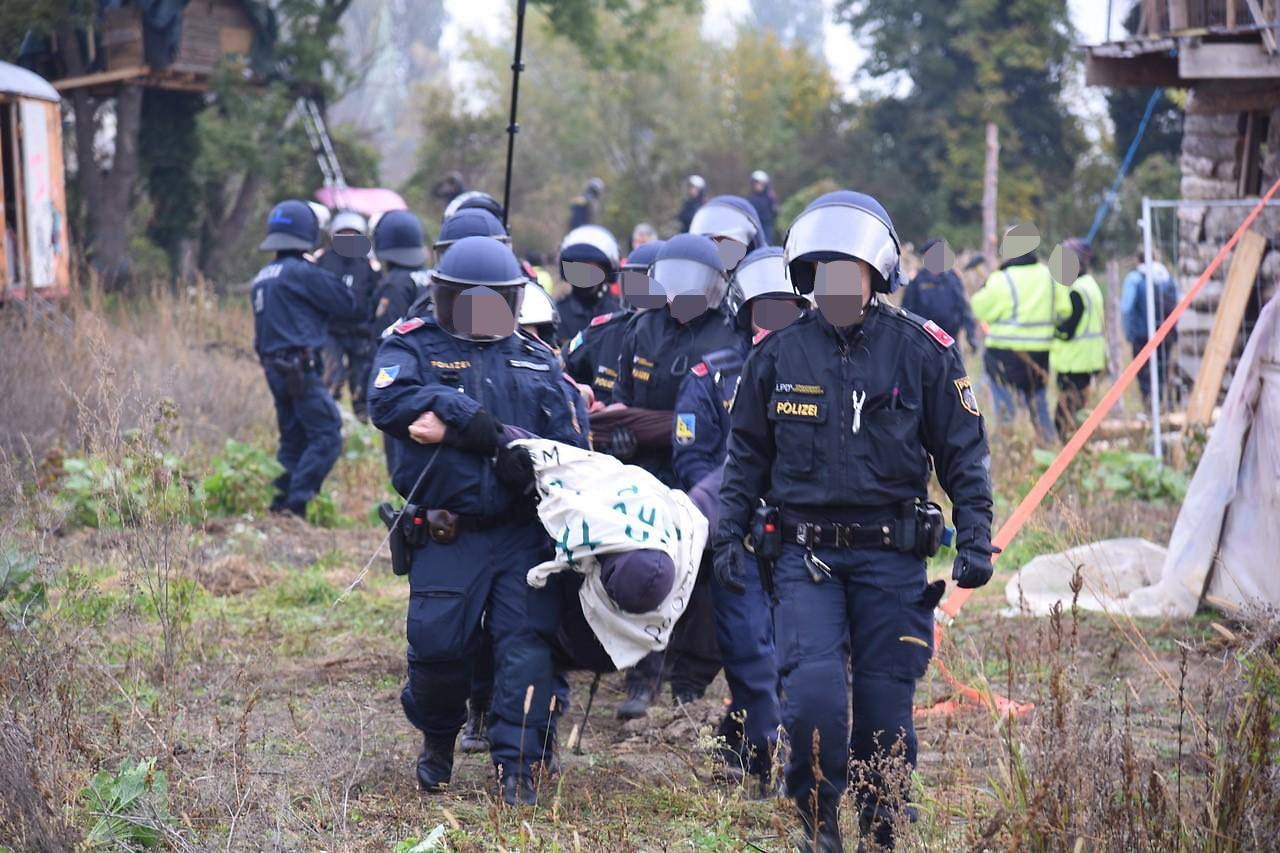Protest gescheitert: Polizei musste in der Vergangenheit schon einmal ein Camp räumen.